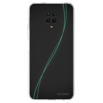 Picasee silikónový prehľadný obal pre Xiaomi Redmi Note 9 Pro - Be Different