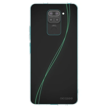 Picasee silikónový čierny obal pre Xiaomi Redmi Note 9 - Be Different