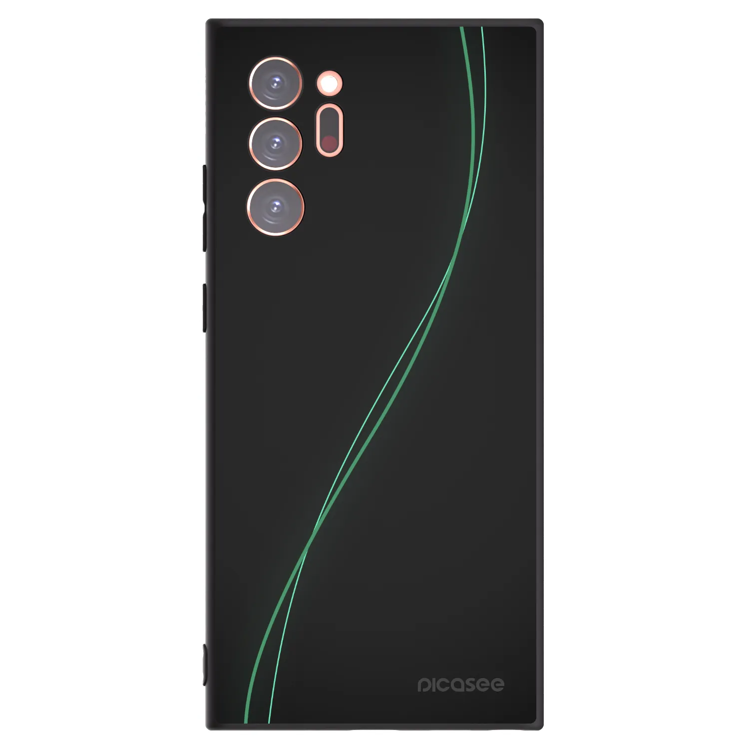 Picasee silikónový čierny obal pre Samsung Galaxy Note 20 Ultra - Be Different