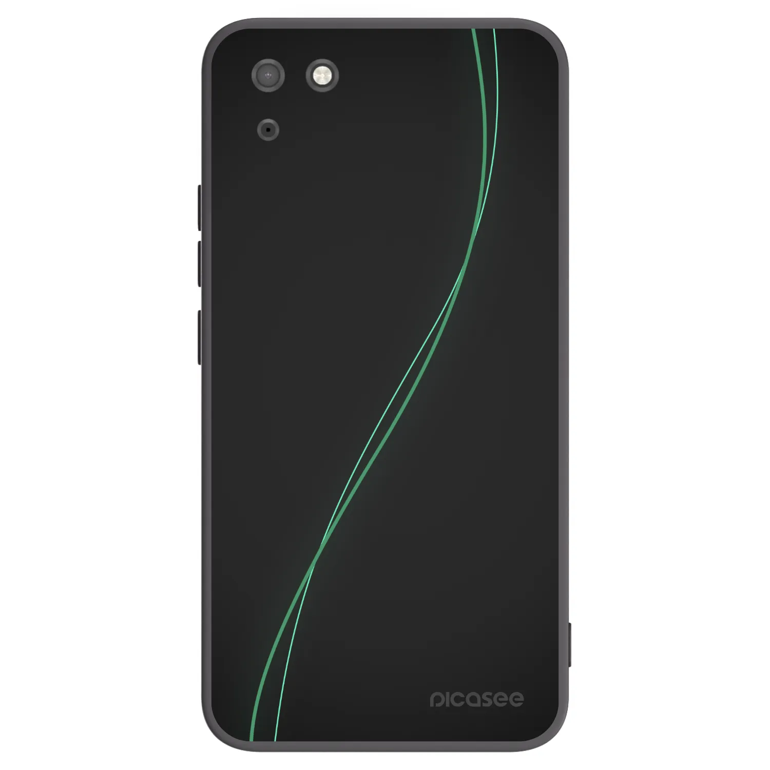 Picasee silikónový čierny obal pre Huawei Y5P - Be Different