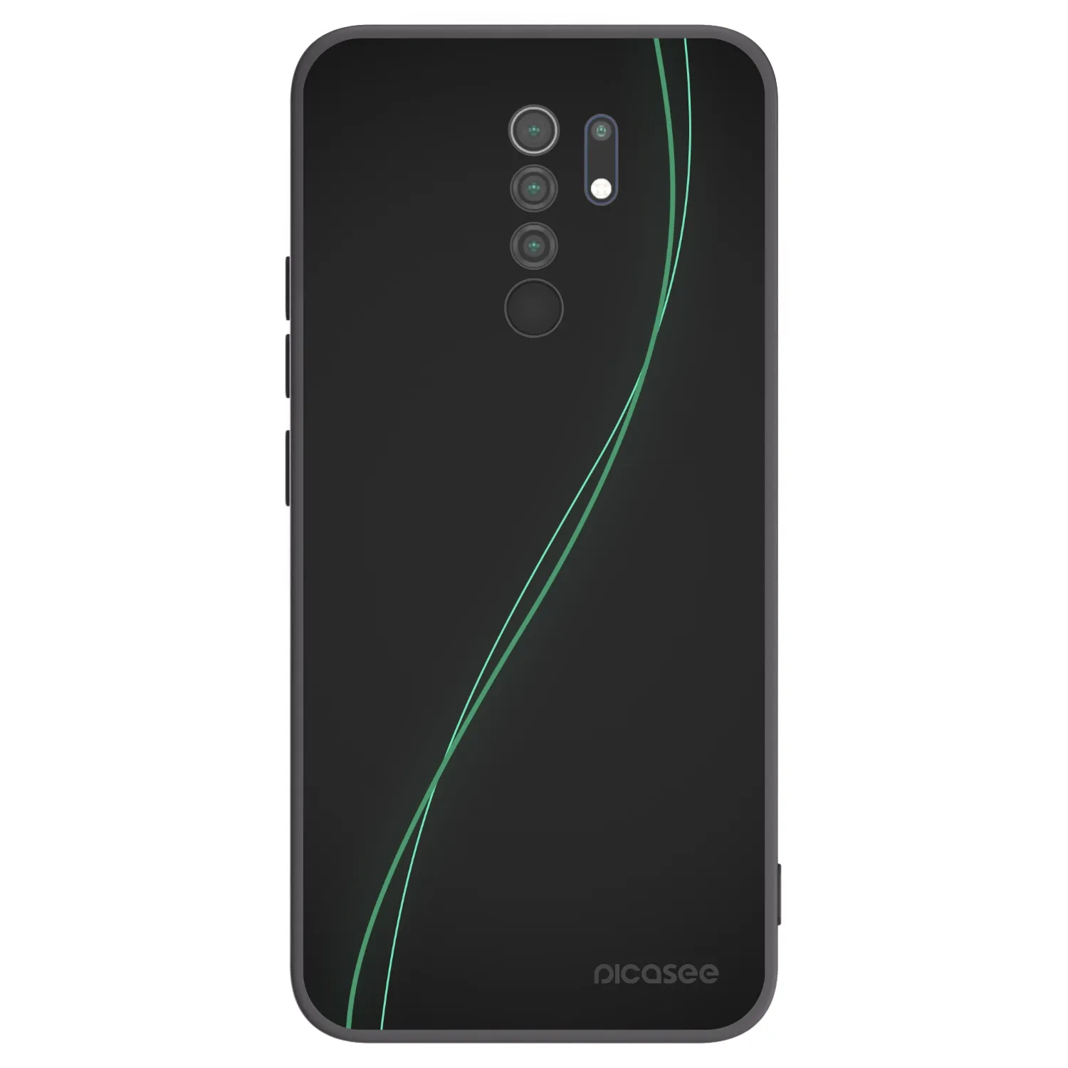 Picasee silikónový čierny obal pre Xiaomi Redmi 9 - Be Different