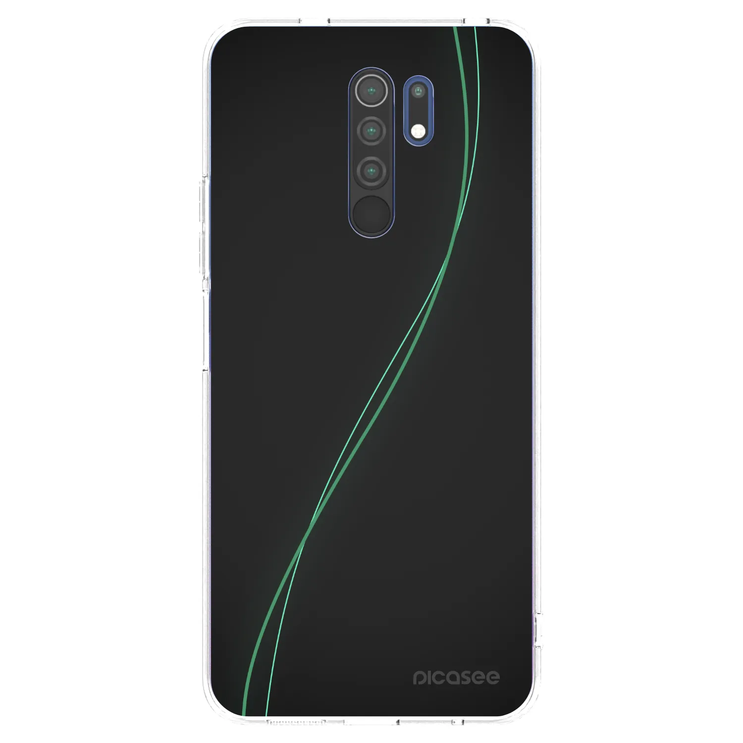 Silikónový prehľadný obal pre Xiaomi Redmi 9 - Be Different