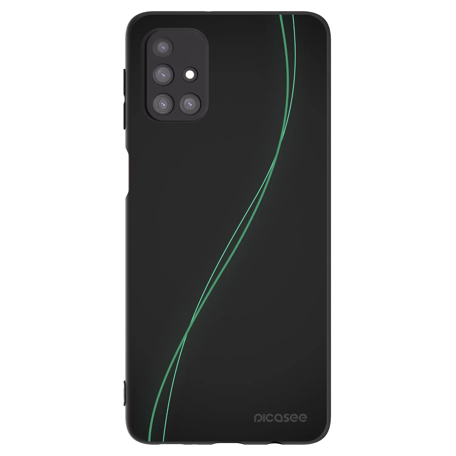 Picasee silikónový čierny obal pre Samsung Galaxy M31s - Be Different