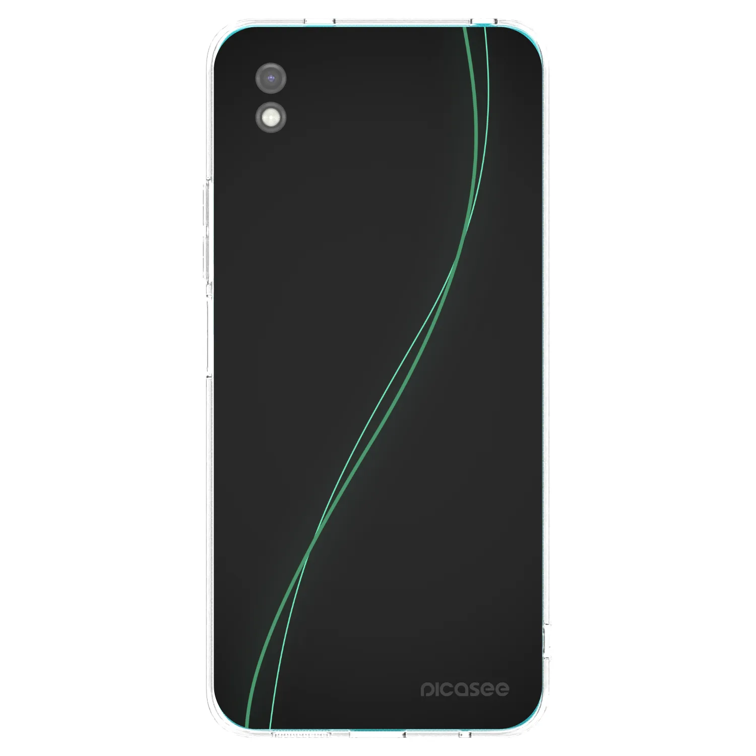 Picasee silikónový čierny obal pre Xiaomi Redmi 9A - Be Different