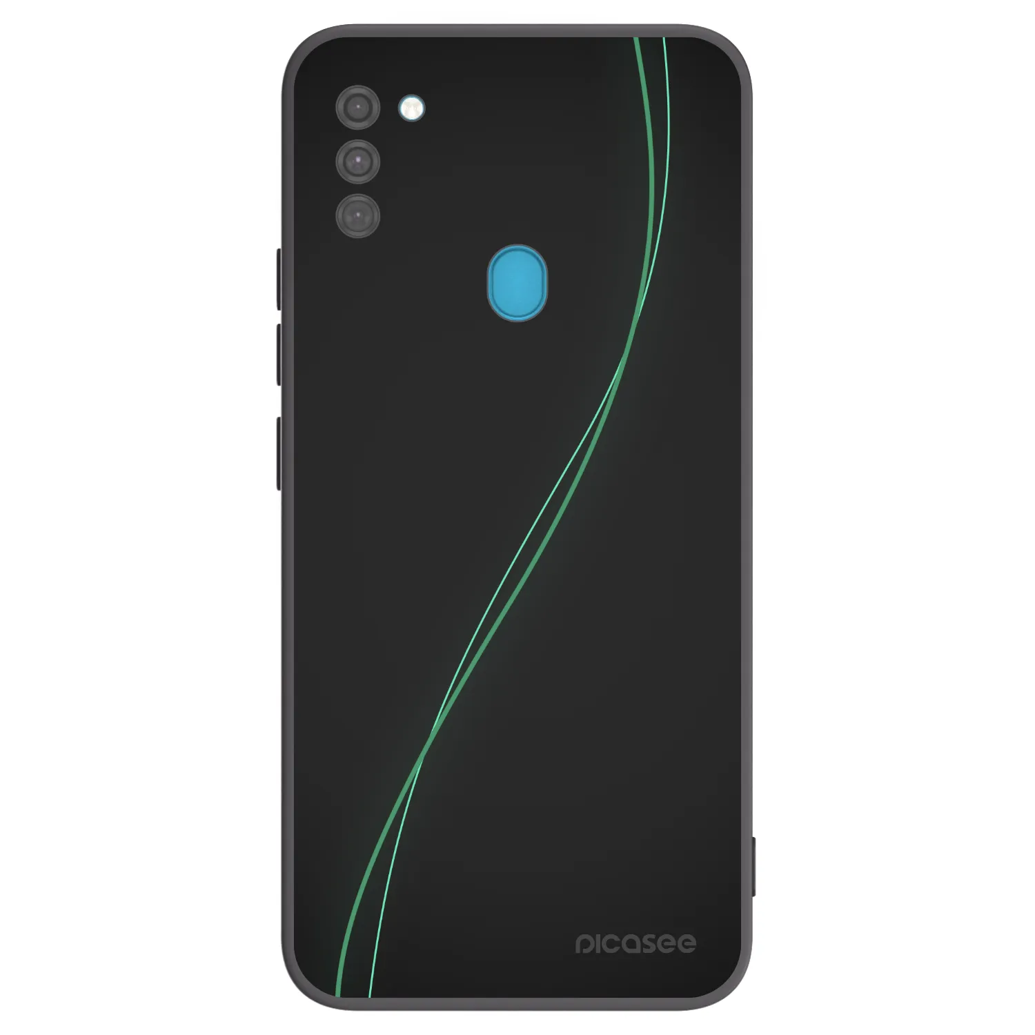 Picasee silikónový čierny obal pre Samsung Galaxy M11 - Be Different