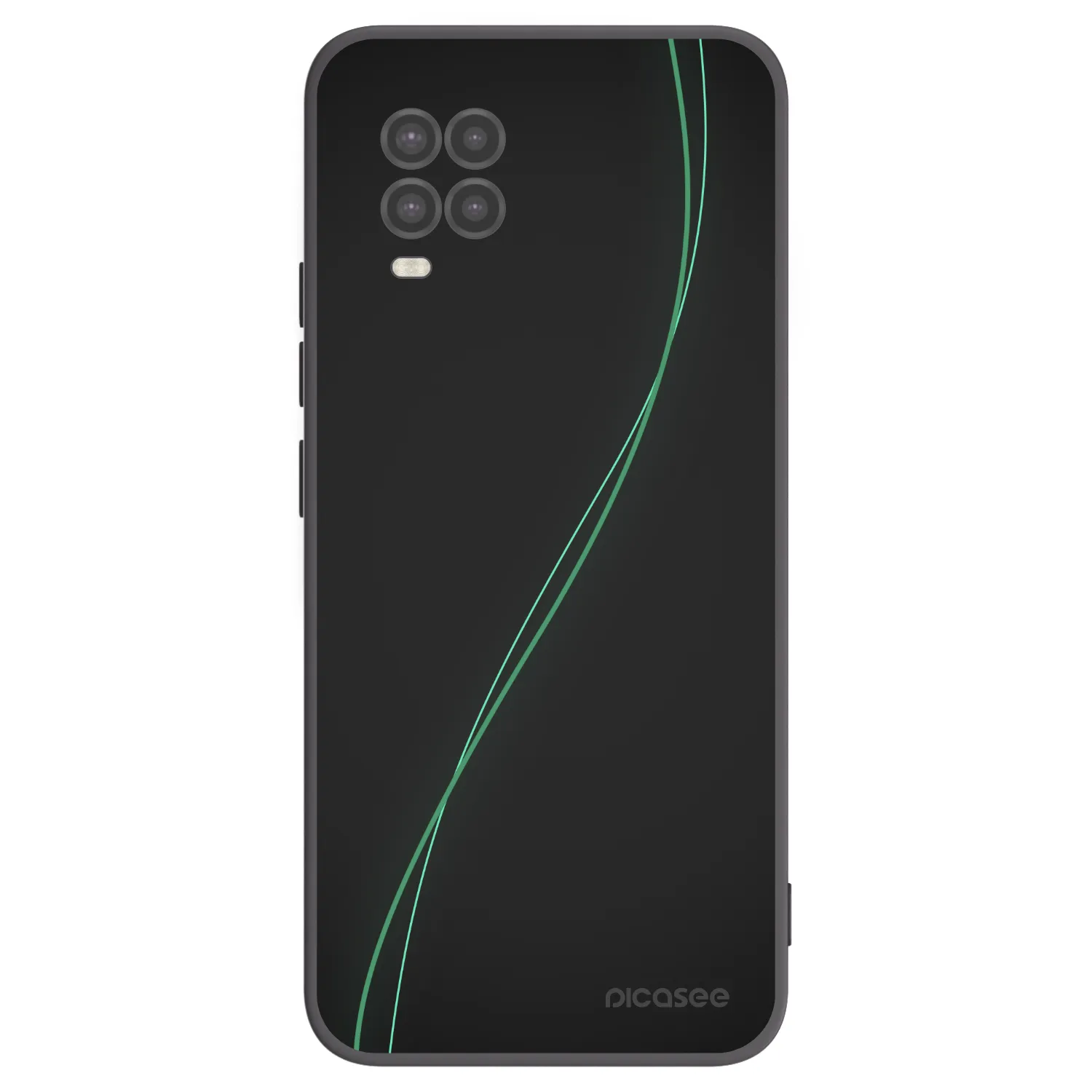 Picasee silikónový čierny obal pre Xiaomi Mi 10 Lite - Be Different