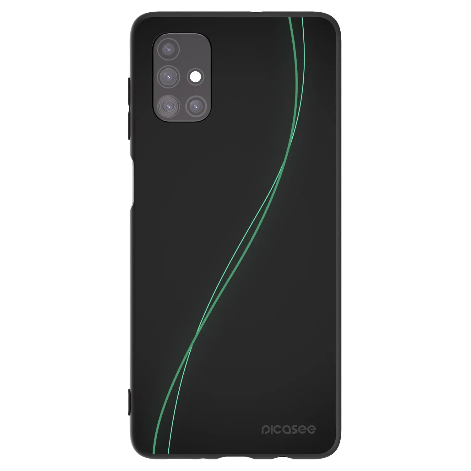 Picasee silikónový čierny obal pre Samsung Galaxy M51 M515F - Be Different