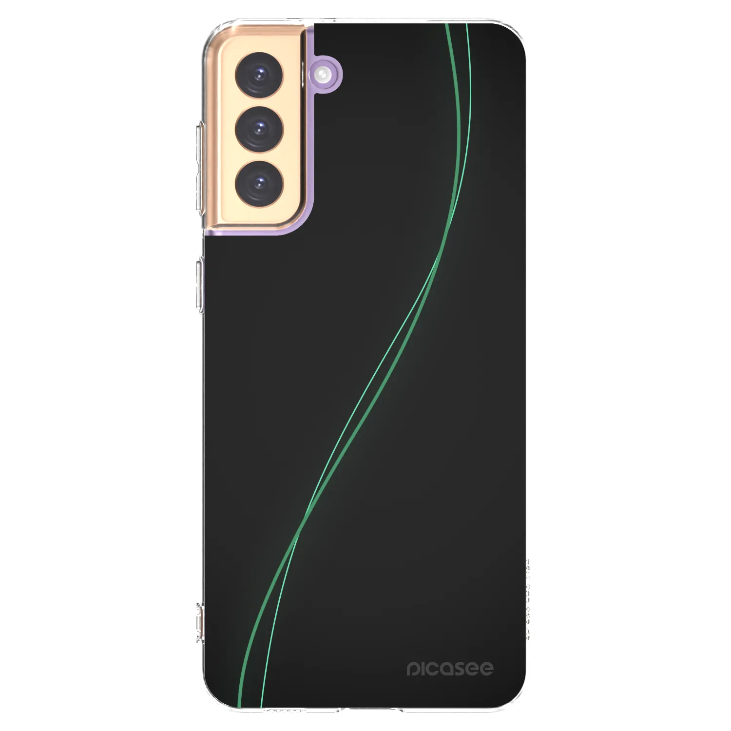 Picasee silikónový prehľadný obal pre Samsung Galaxy S21+ 5G G996F - Be Different
