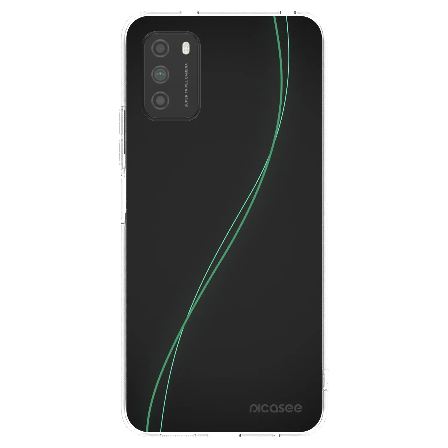 Silikónový prehľadný obal pre Xiaomi Poco M3 - Be Different