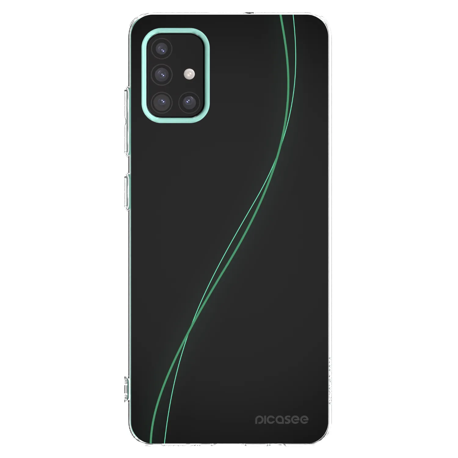 Picasee silikónový prehľadný obal pre Samsung Galaxy M31s - Be Different