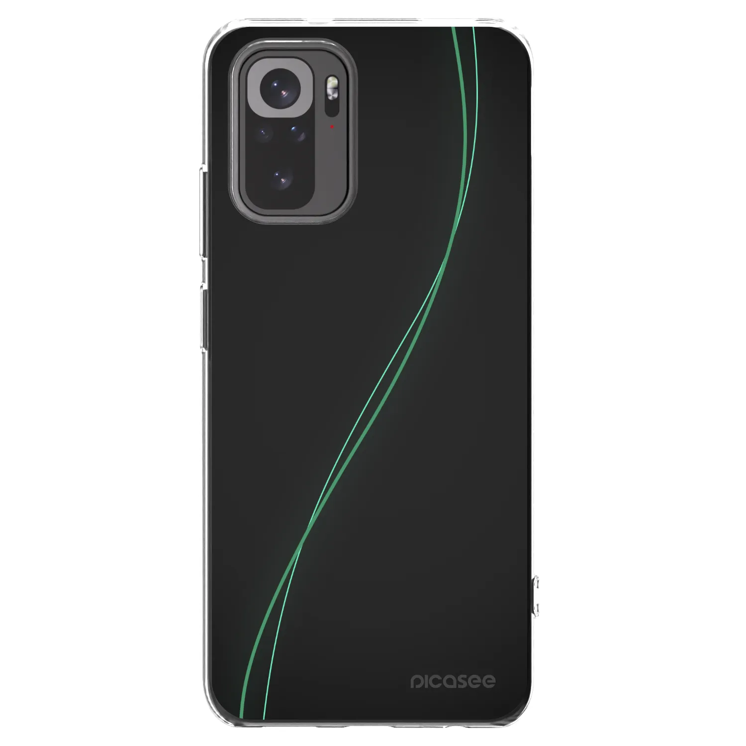 Silikónový prehľadný obal pre Xiaomi Redmi Note 10 - Be Different