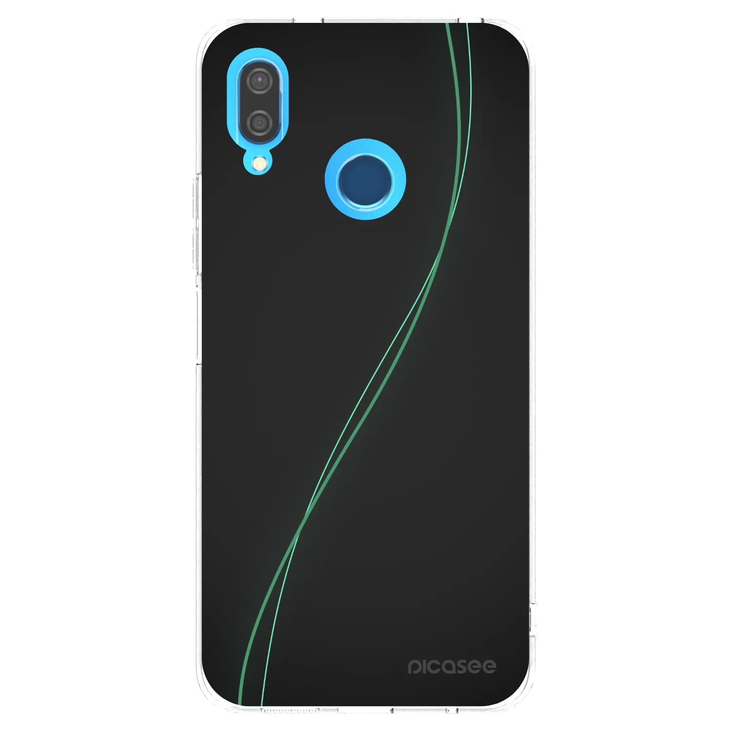 Silikónový prehľadný obal pre Huawei P20 Lite - Be Different