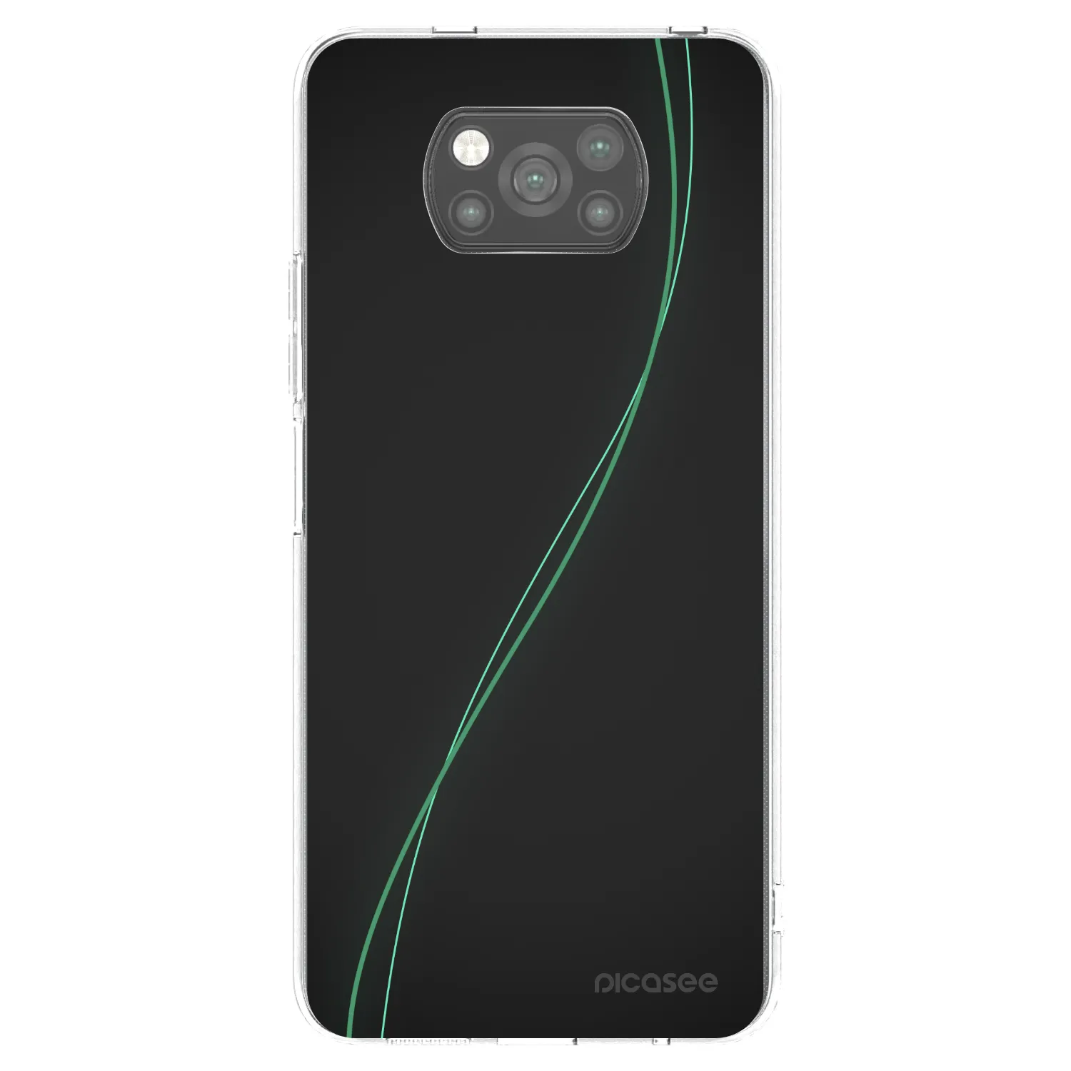 Picasee silikónový čierny obal pre Xiaomi Poco X3 Pro - Be Different