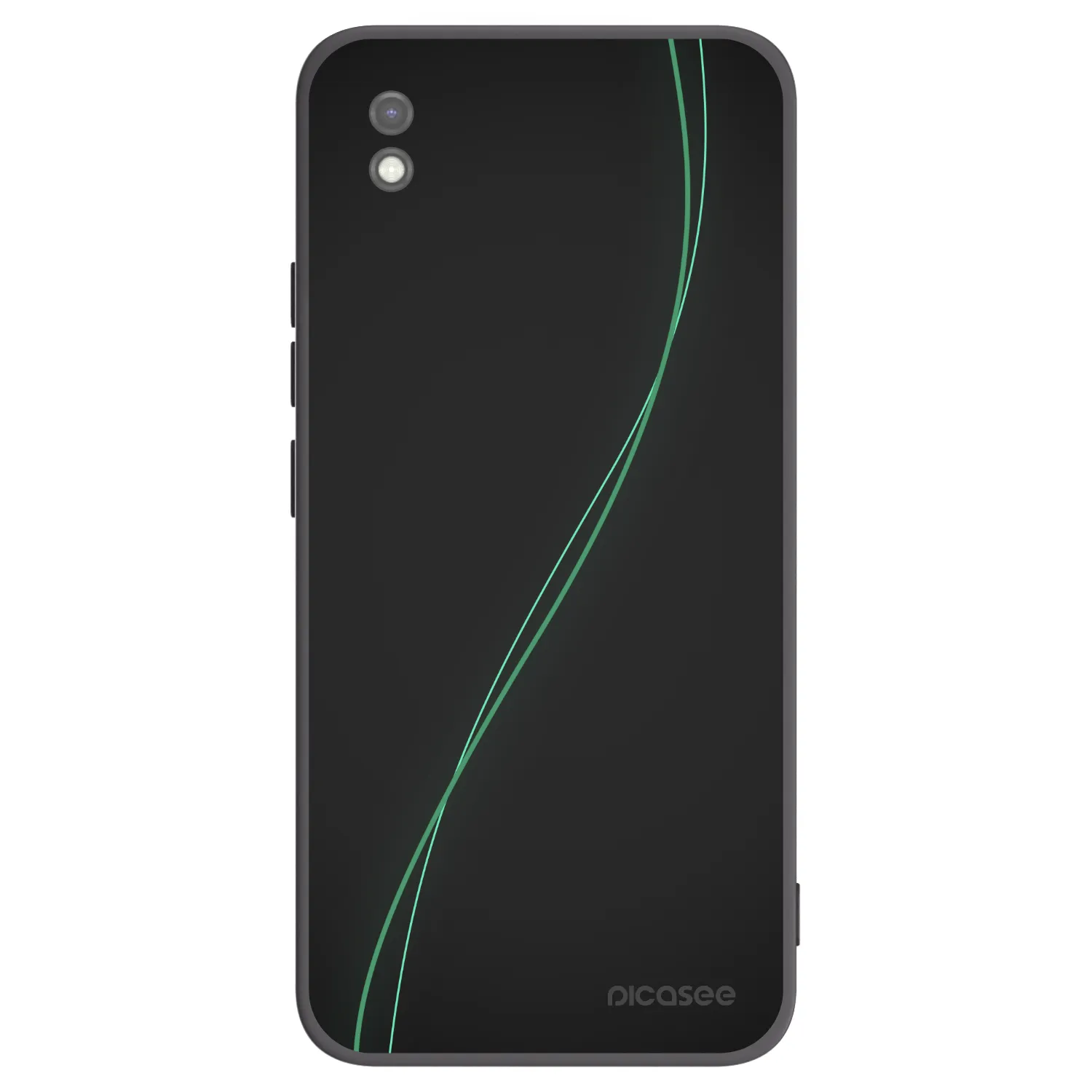 Picasee silikónový čierny obal pre Xiaomi Redmi 9AT - Be Different