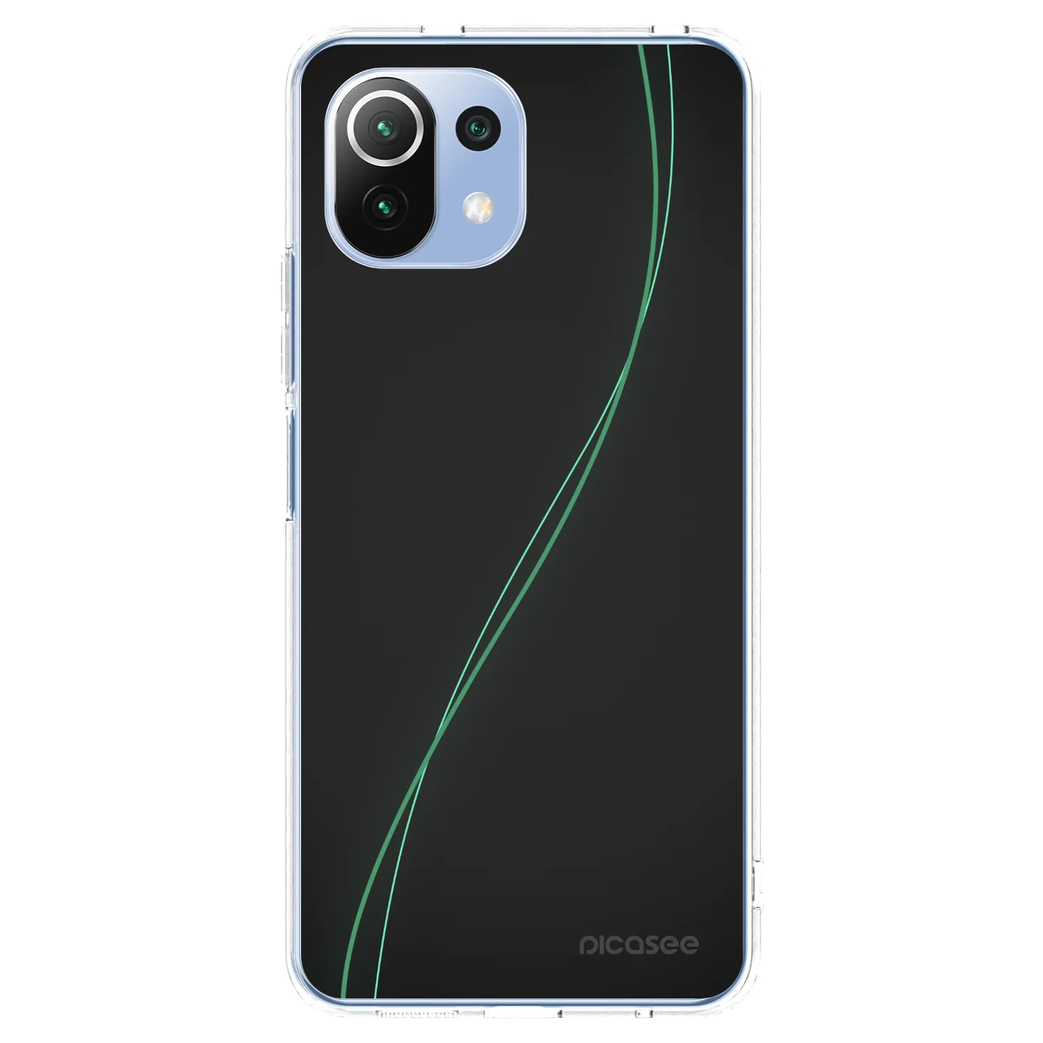 Silikónový prehľadný obal pre Xiaomi Mi 11 Lite - Be Different
