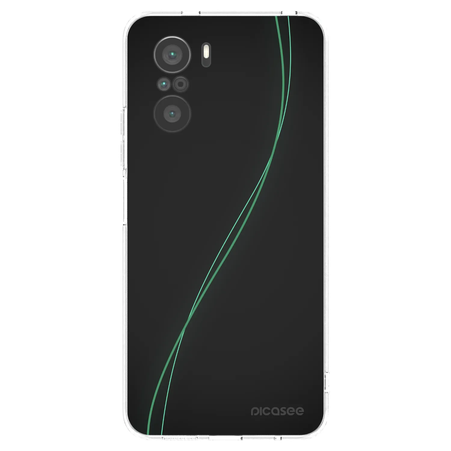 Silikónový prehľadný obal pre Xiaomi Poco F3 - Be Different
