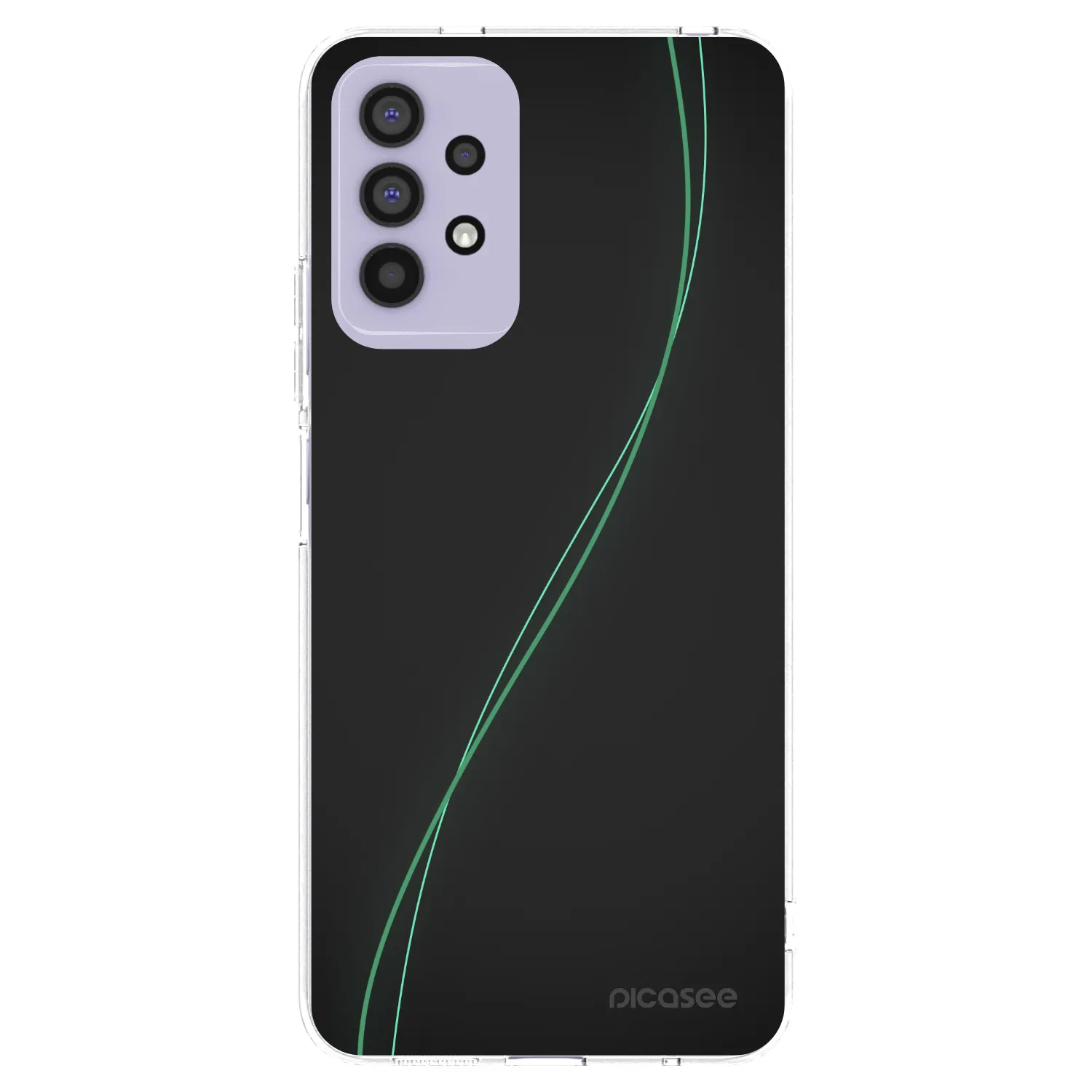 Picasee silikónový prehľadný obal pre Samsung Galaxy A32 4G SM-A325F - Be Different