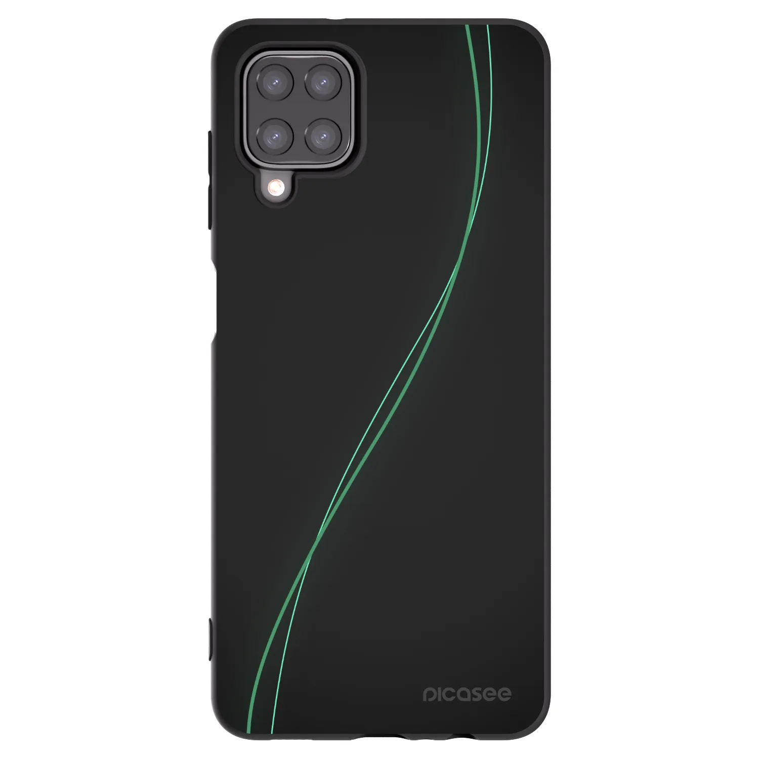 Picasee silikónový čierny obal pre Samsung Galaxy M12 M127F - Be Different