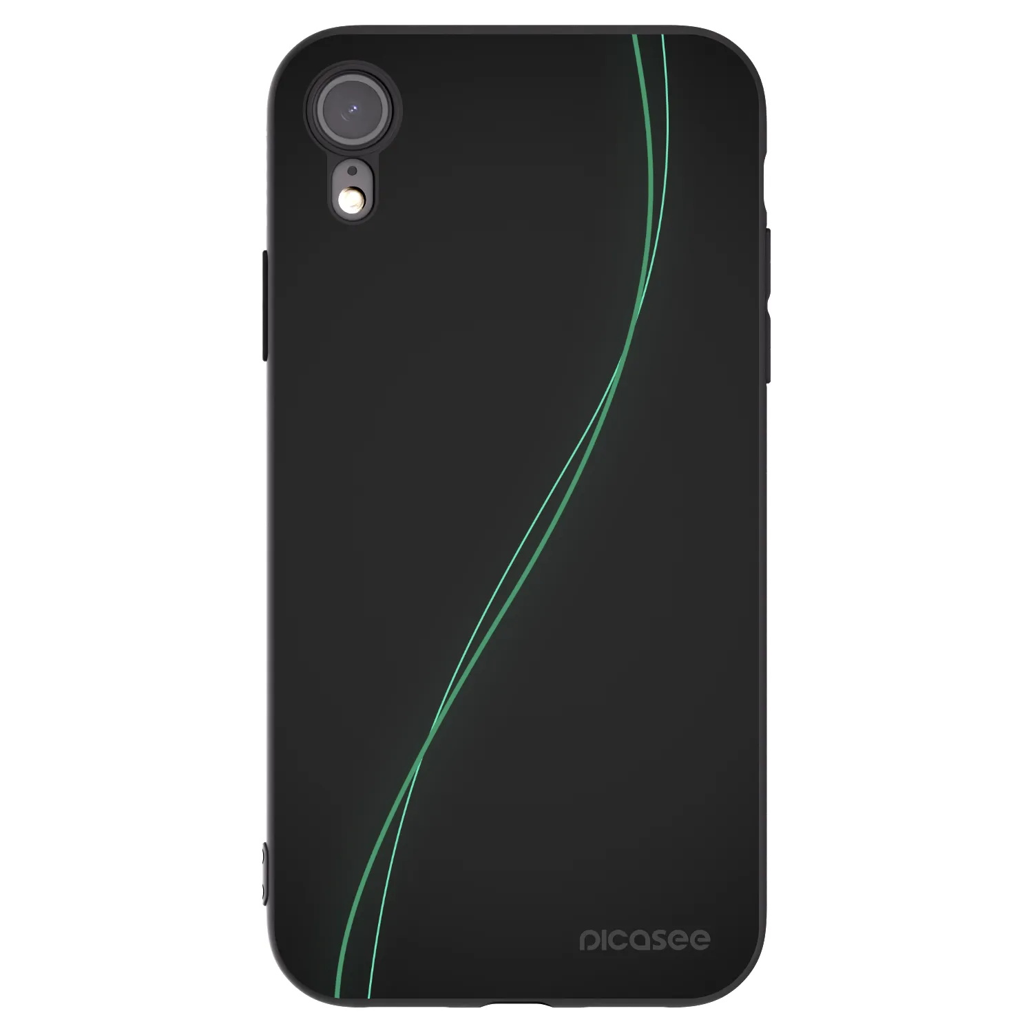 Silikónový čierny obal pre Apple iPhone XR - Be Different