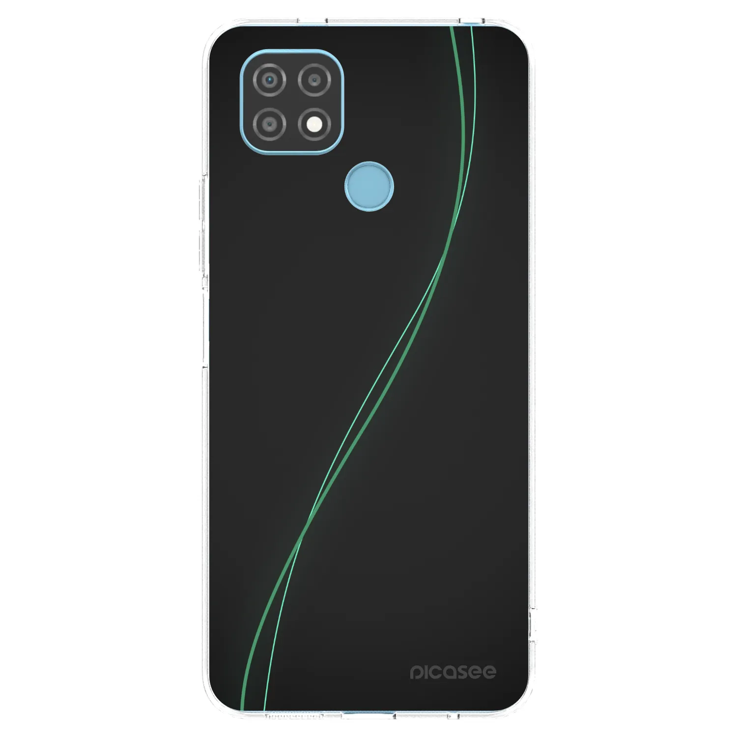 Picasee silikónový prehľadný obal pre Realme C21 - Be Different