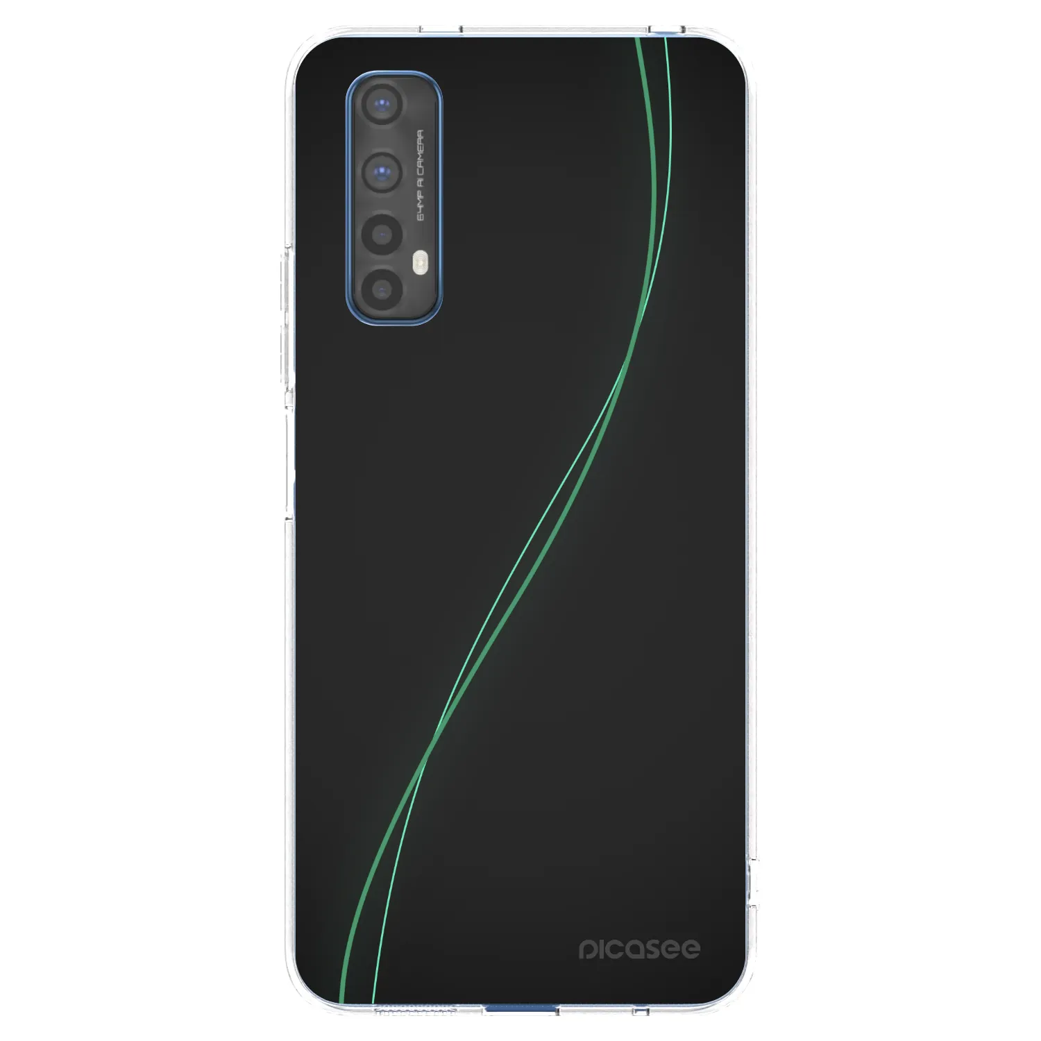 Picasee silikónový prehľadný obal pre Realme 7 - Be Different