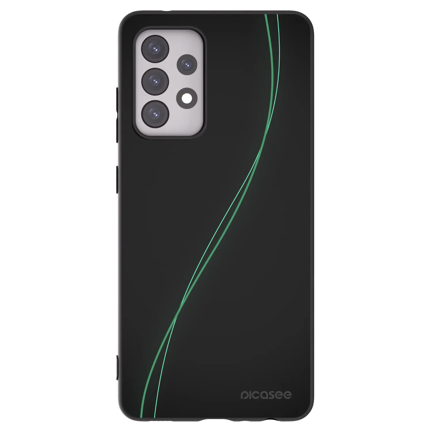 Picasee silikónový čierny obal pre Samsung Galaxy A52s 5G A528B - Be Different