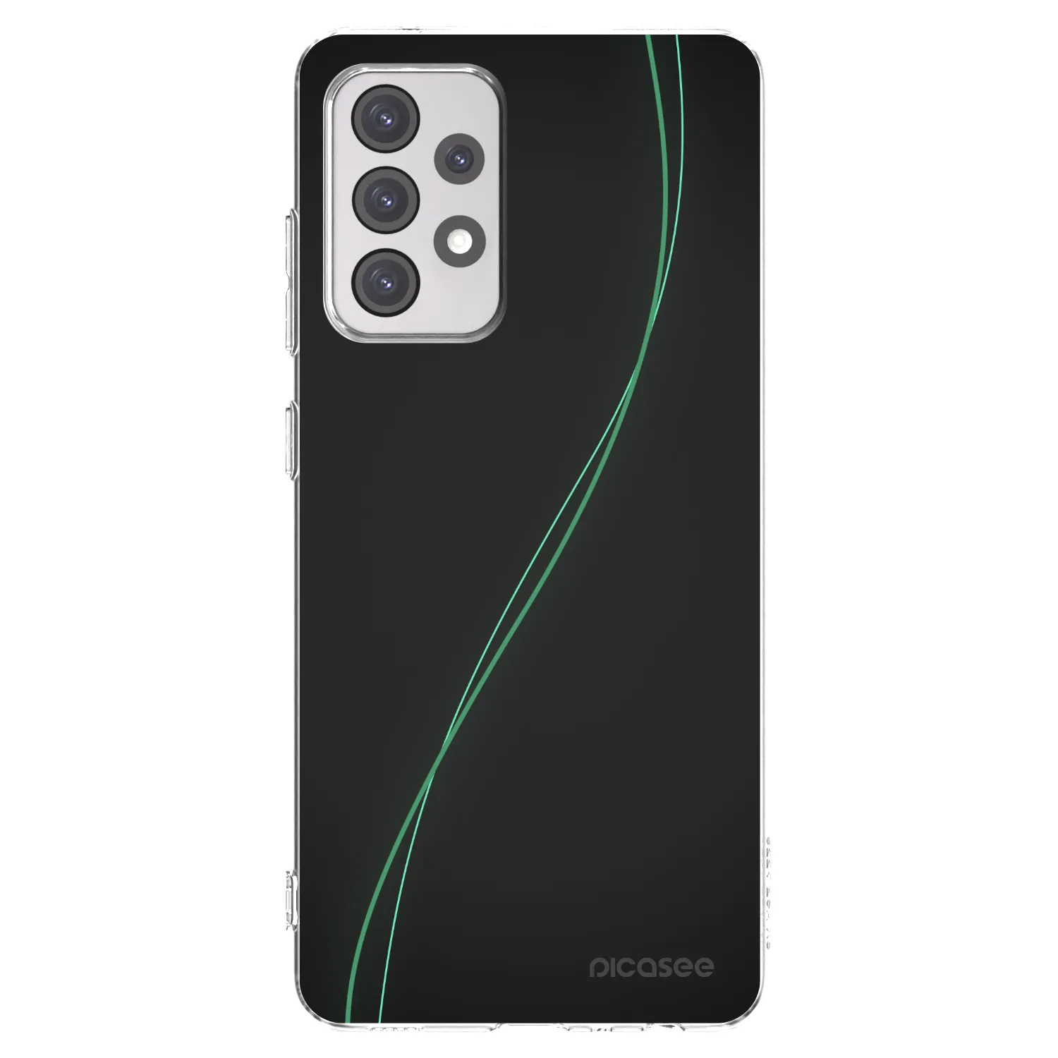 Picasee silikónový prehľadný obal pre Samsung Galaxy A52s 5G A528B - Be Different