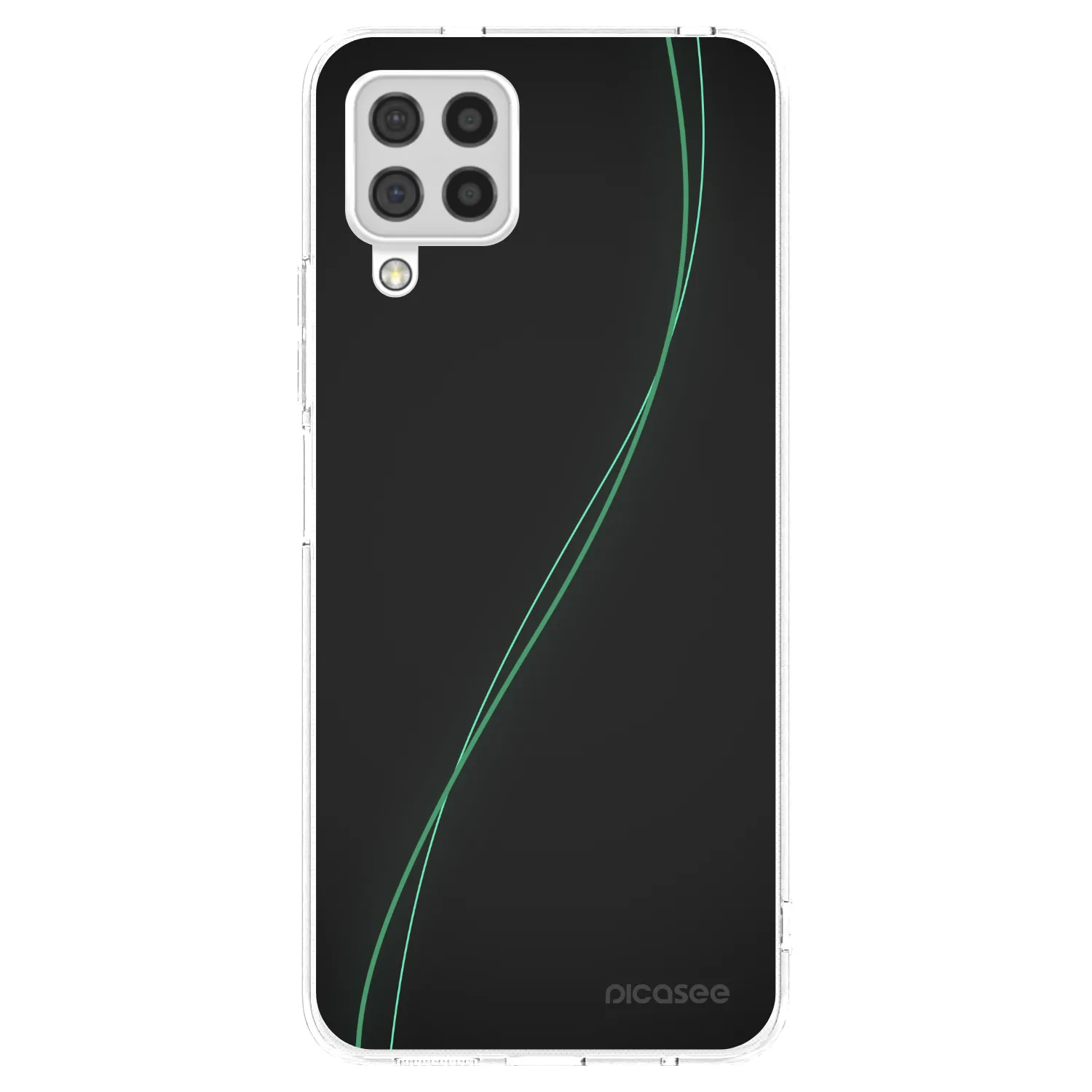 Picasee silikónový prehľadný obal pre Samsung Galaxy A22 A225F 4G - Be Different