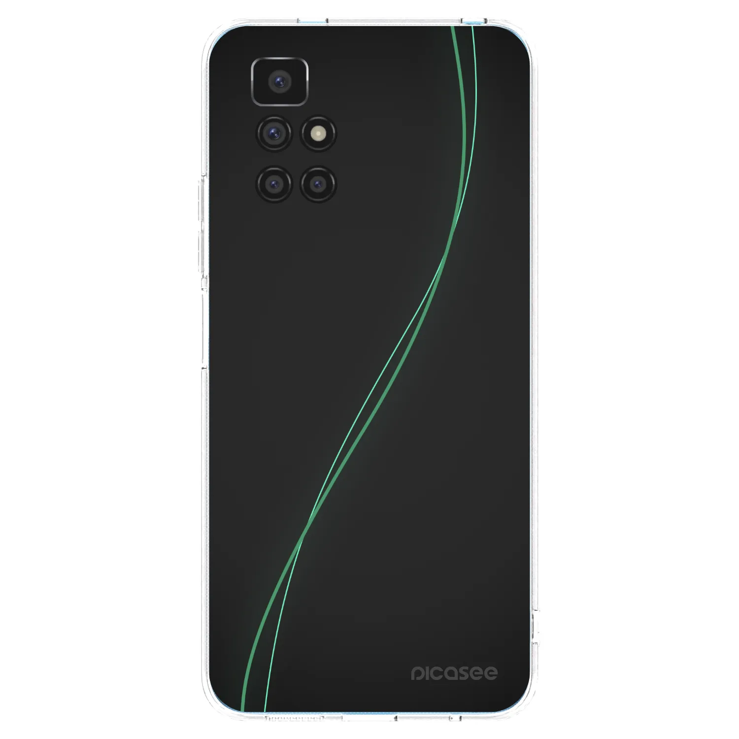 Silikónový prehľadný obal pre Xiaomi Redmi 10 - Be Different