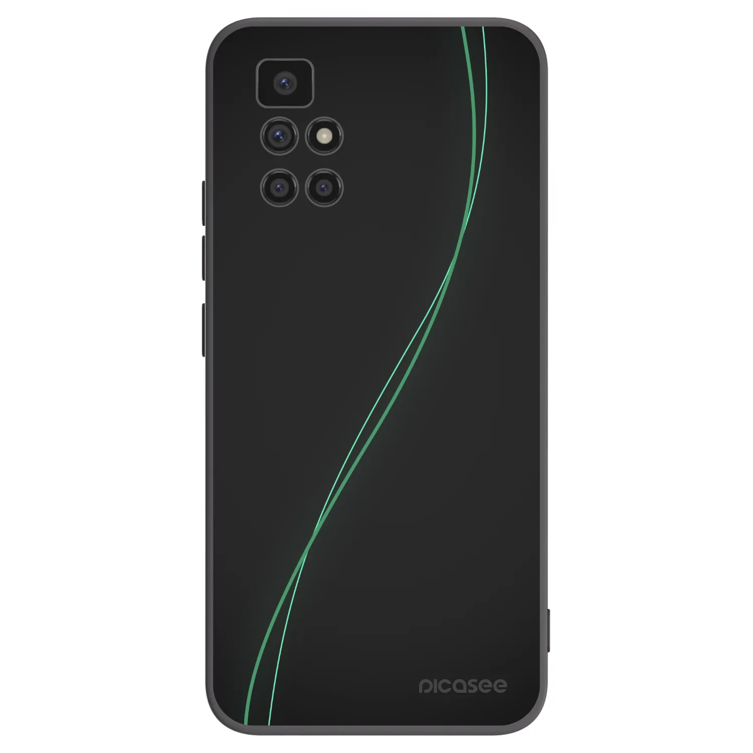 Picasee silikónový čierny obal pre Xiaomi Redmi 10 - Be Different