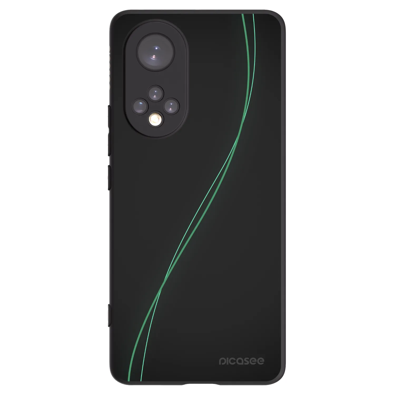 Picasee silikónový čierny obal pre Huawei Nova 9 - Be Different