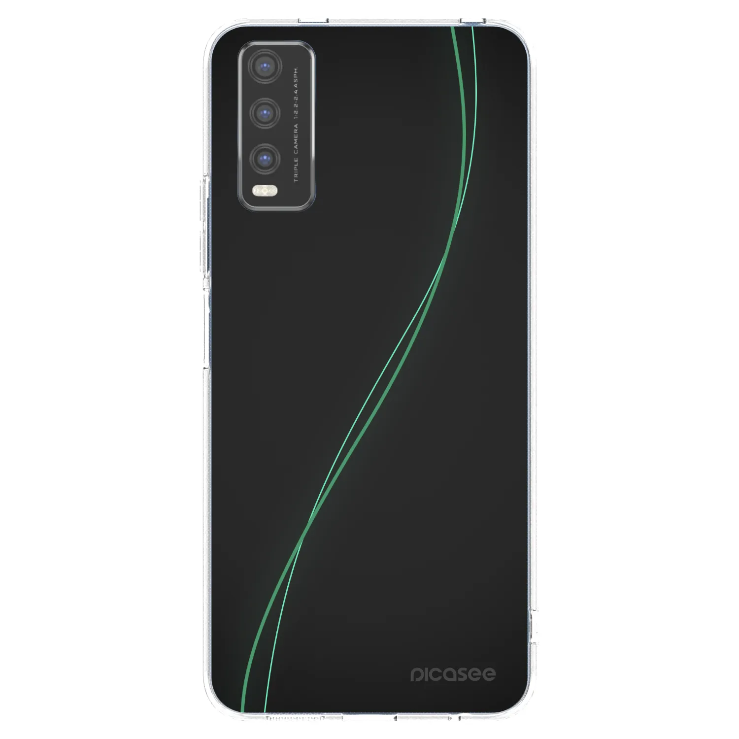 Picasee silikónový prehľadný obal pre Vivo Y20s - Be Different