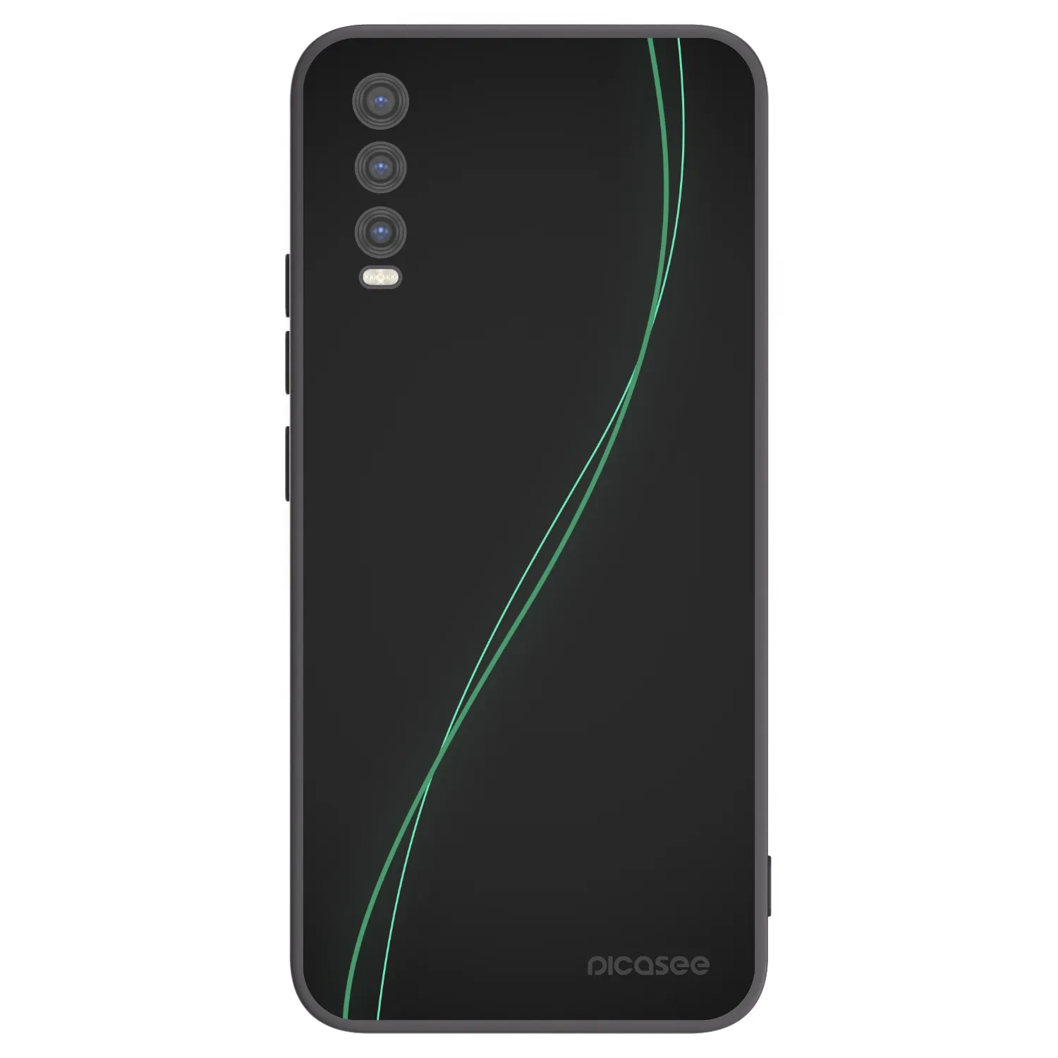 Picasee silikónový čierny obal pre Vivo Y20s - Be Different