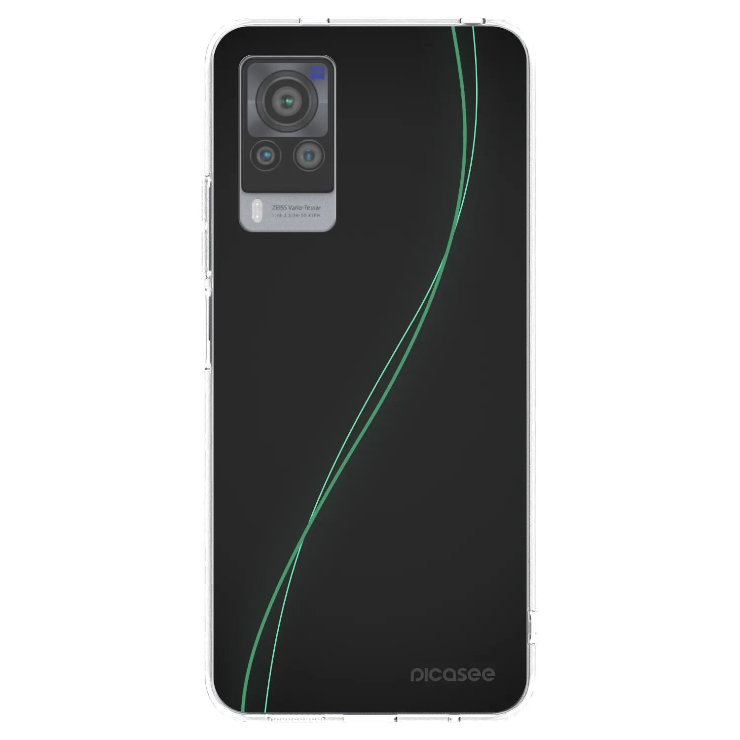 Picasee silikónový prehľadný obal pre Vivo X60 Pro 5G - Be Different