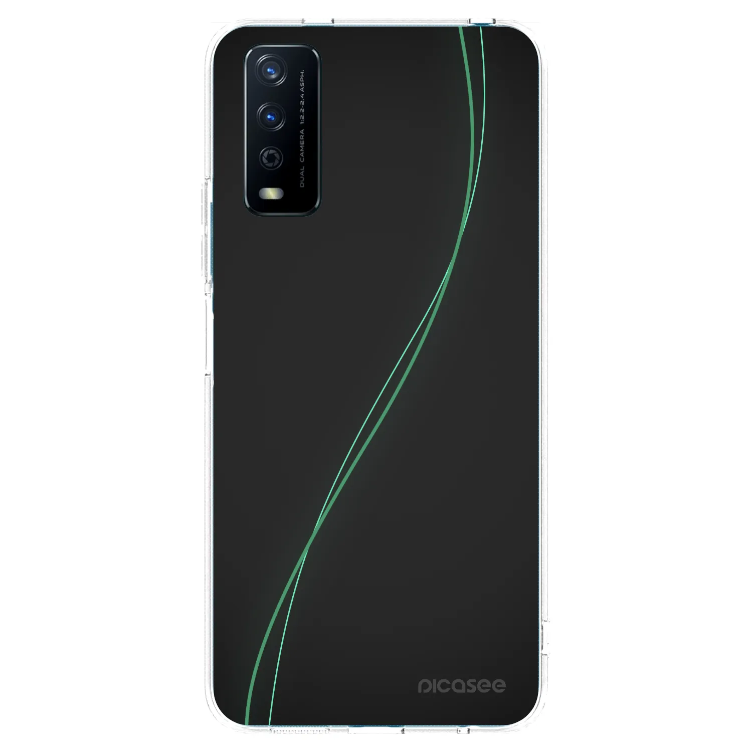 Picasee silikónový prehľadný obal pre Vivo Y11s - Be Different