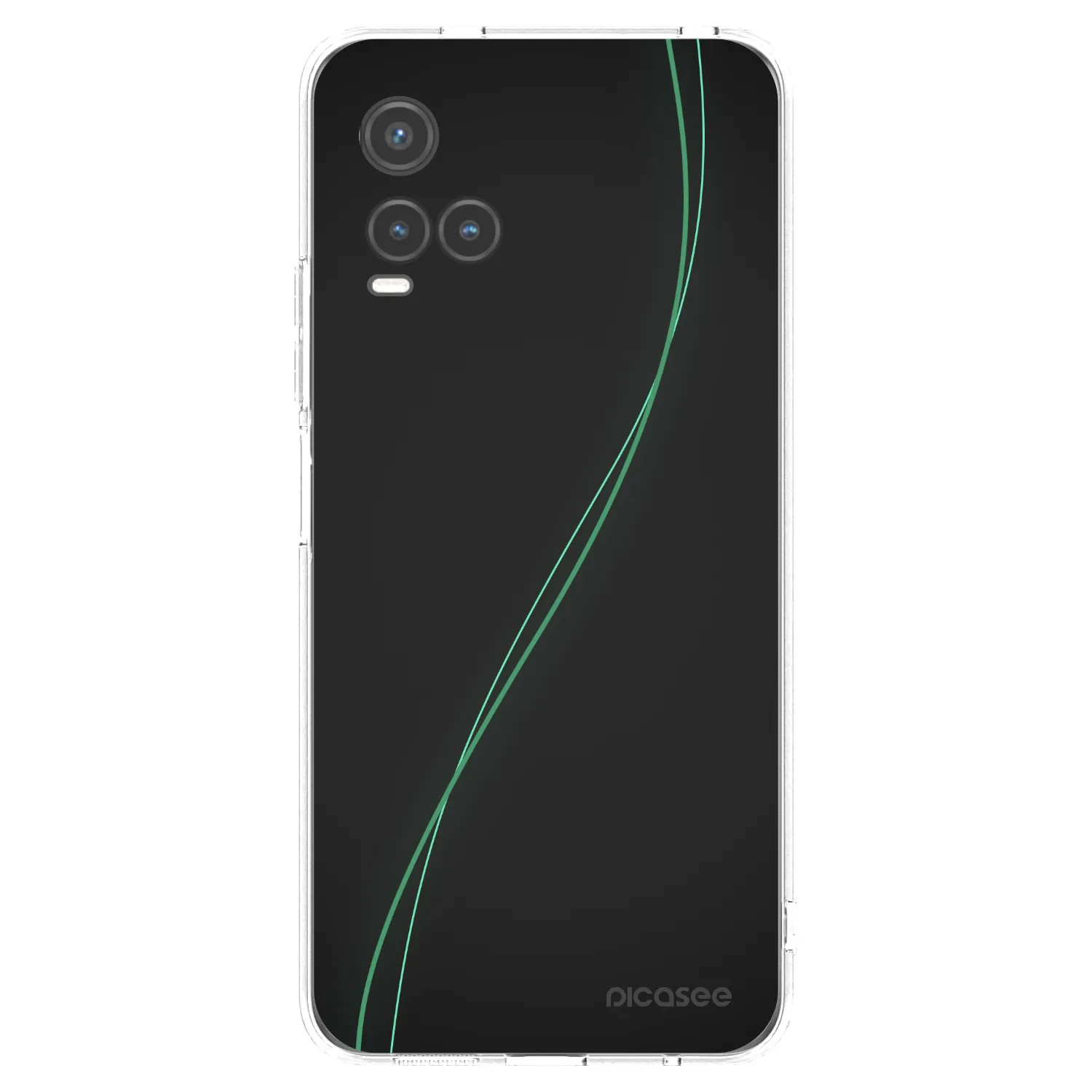 Picasee silikónový prehľadný obal pre Vivo Y33s - Be Different