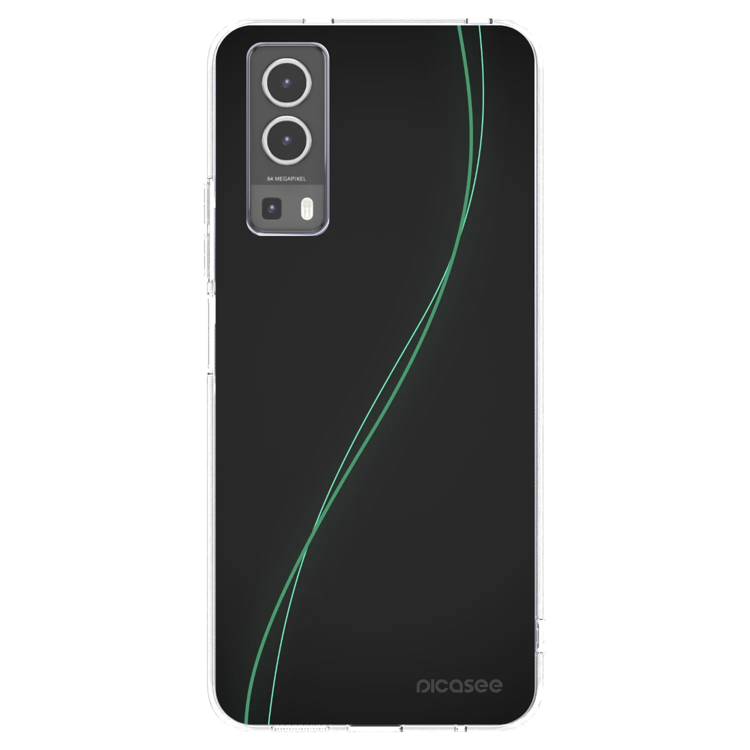 Picasee silikónový prehľadný obal pre Vivo Y72 5G - Be Different