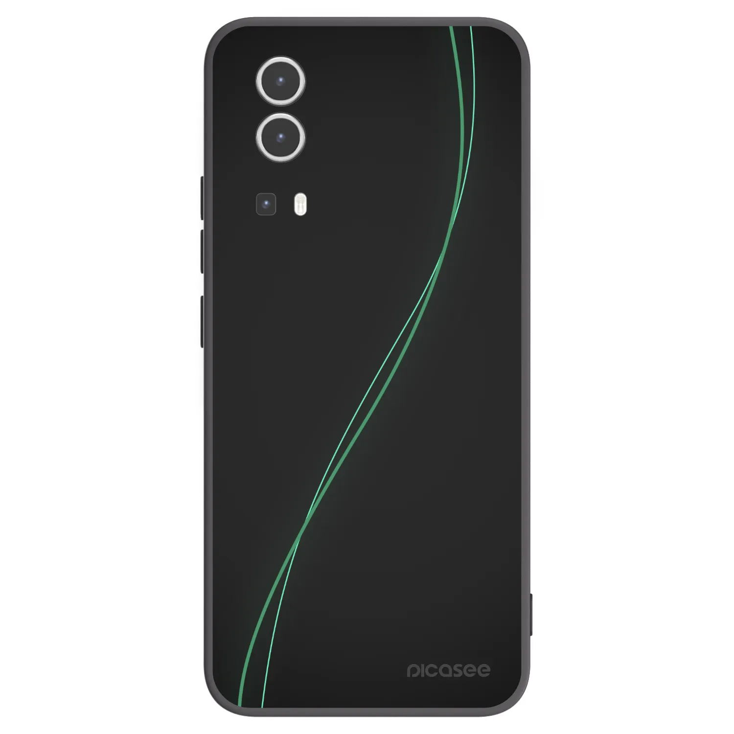 Picasee silikónový čierny obal pre Vivo Y72 5G - Be Different