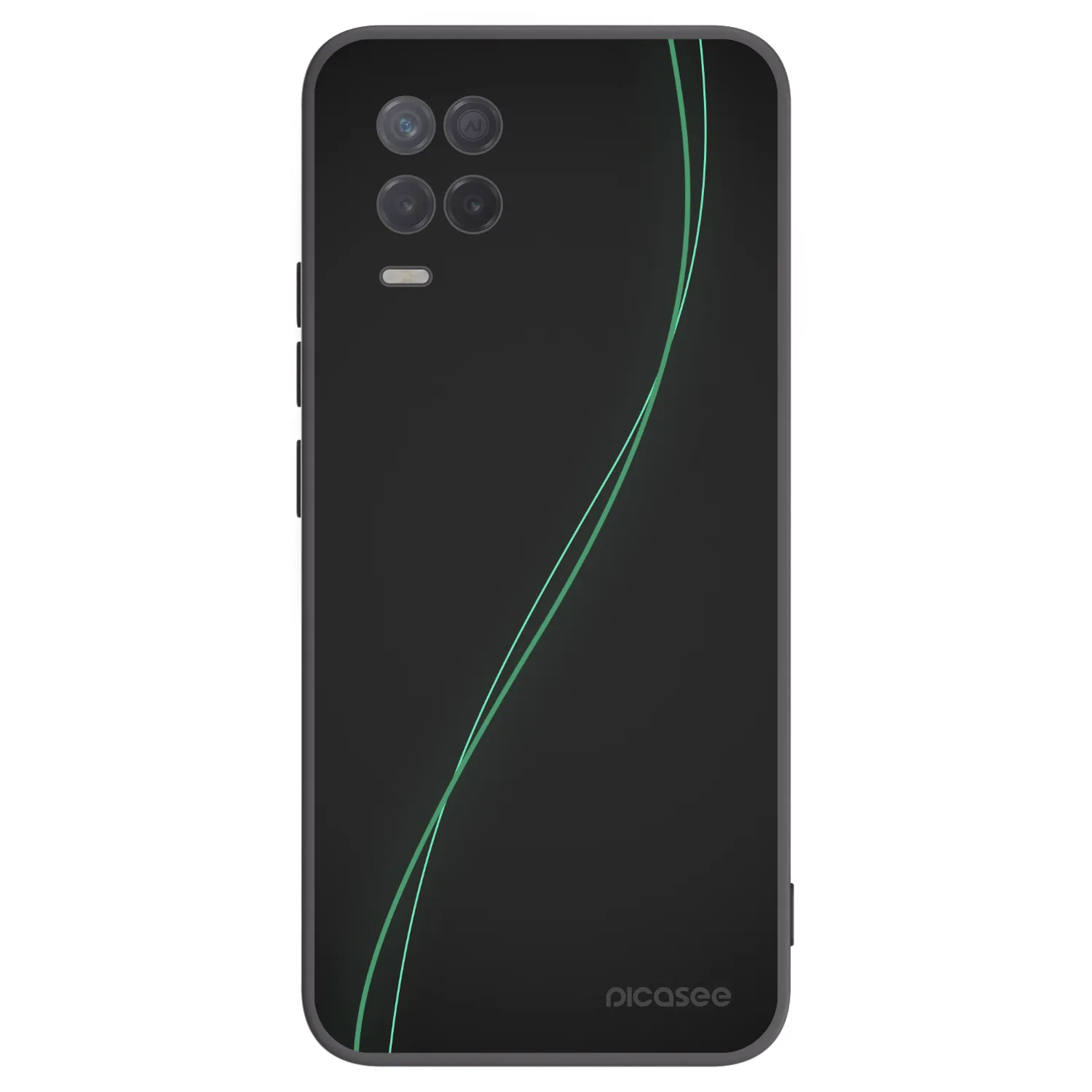Picasee silikónový čierny obal pre Realme 8 5G - Be Different