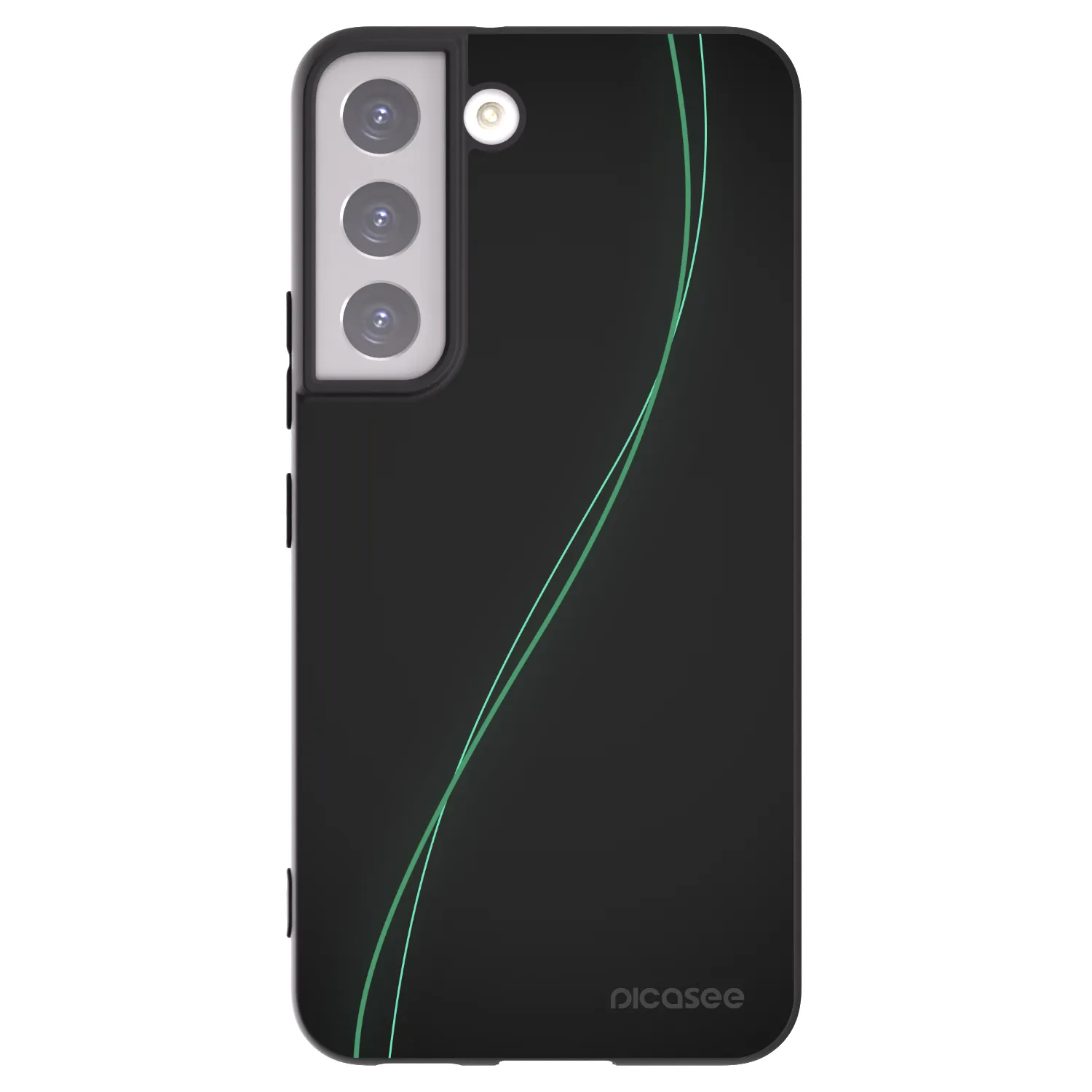 Silikónový čierny obal pre Samsung Galaxy S22 5G - Be Different