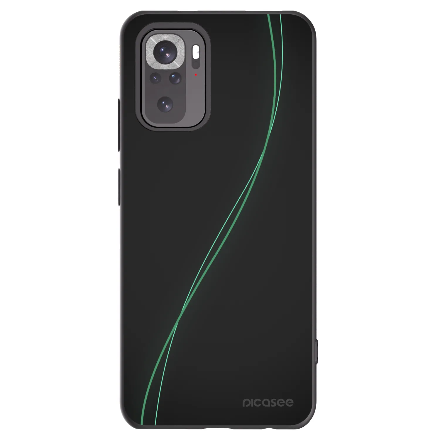 Silikónový čierny obal pre Xiaomi Redmi Note 11S 4G - Be Different