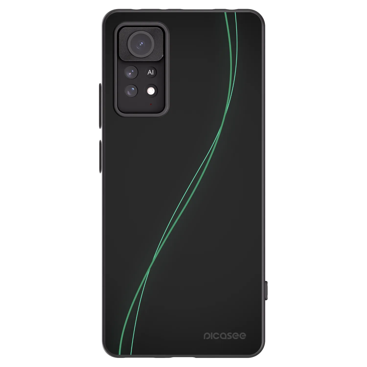Picasee silikónový čierny obal pre Xiaomi Redmi Note 11 Pro - Be Different