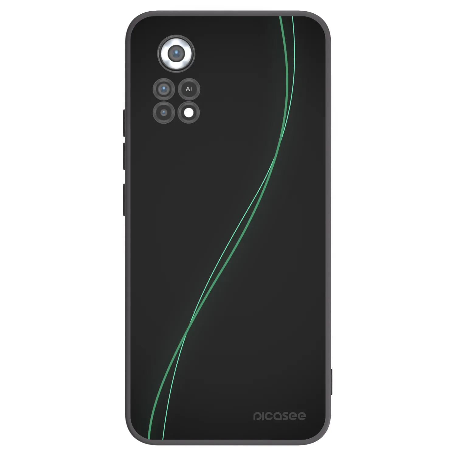 Picasee silikónový čierny obal pre Xiaomi Poco X4 Pro 5G - Be Different