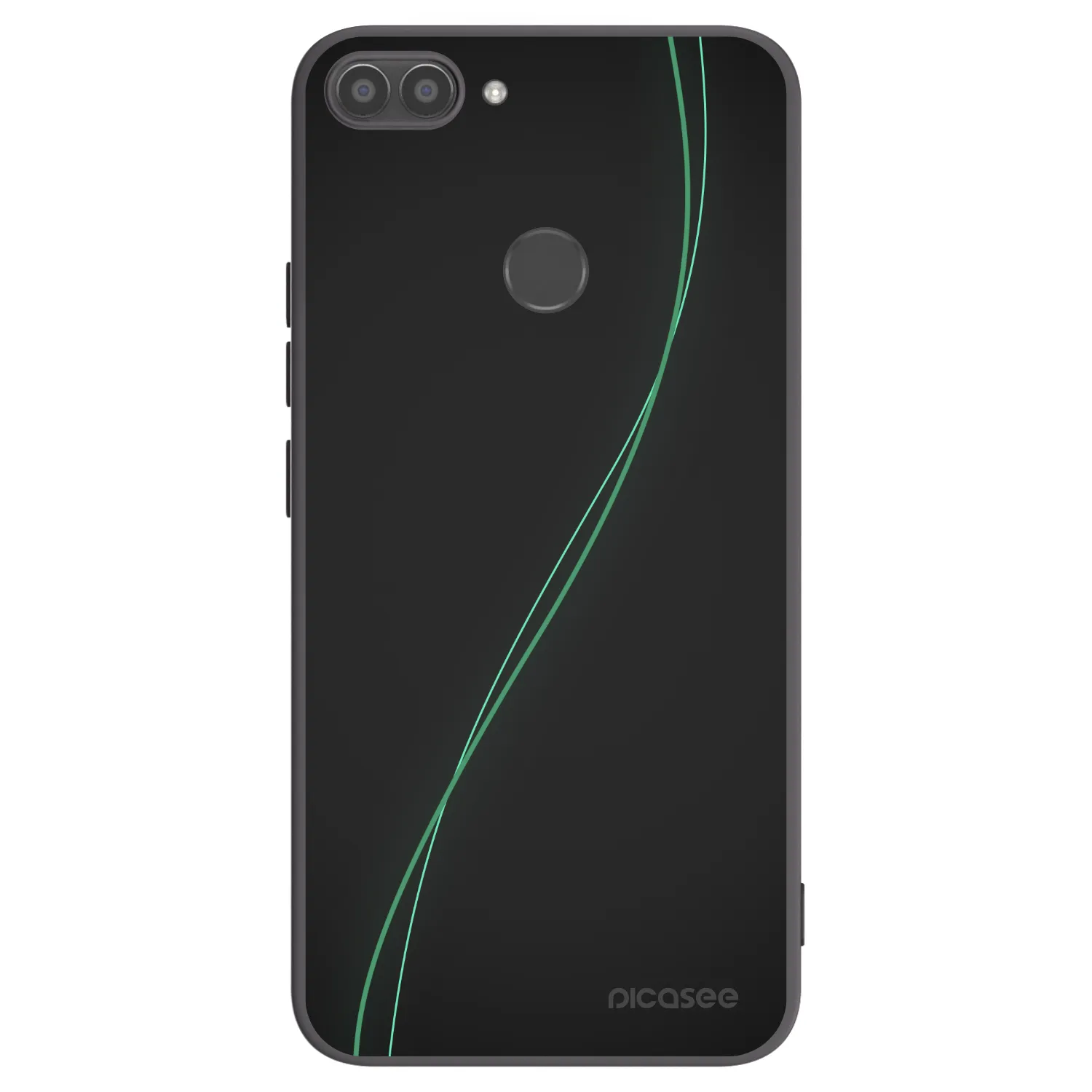 Picasee silikónový čierny obal pre Huawei P Smart - Be Different