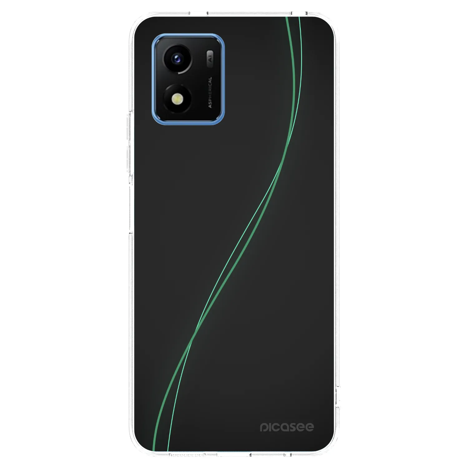 Picasee silikónový prehľadný obal pre Vivo Y01 - Be Different