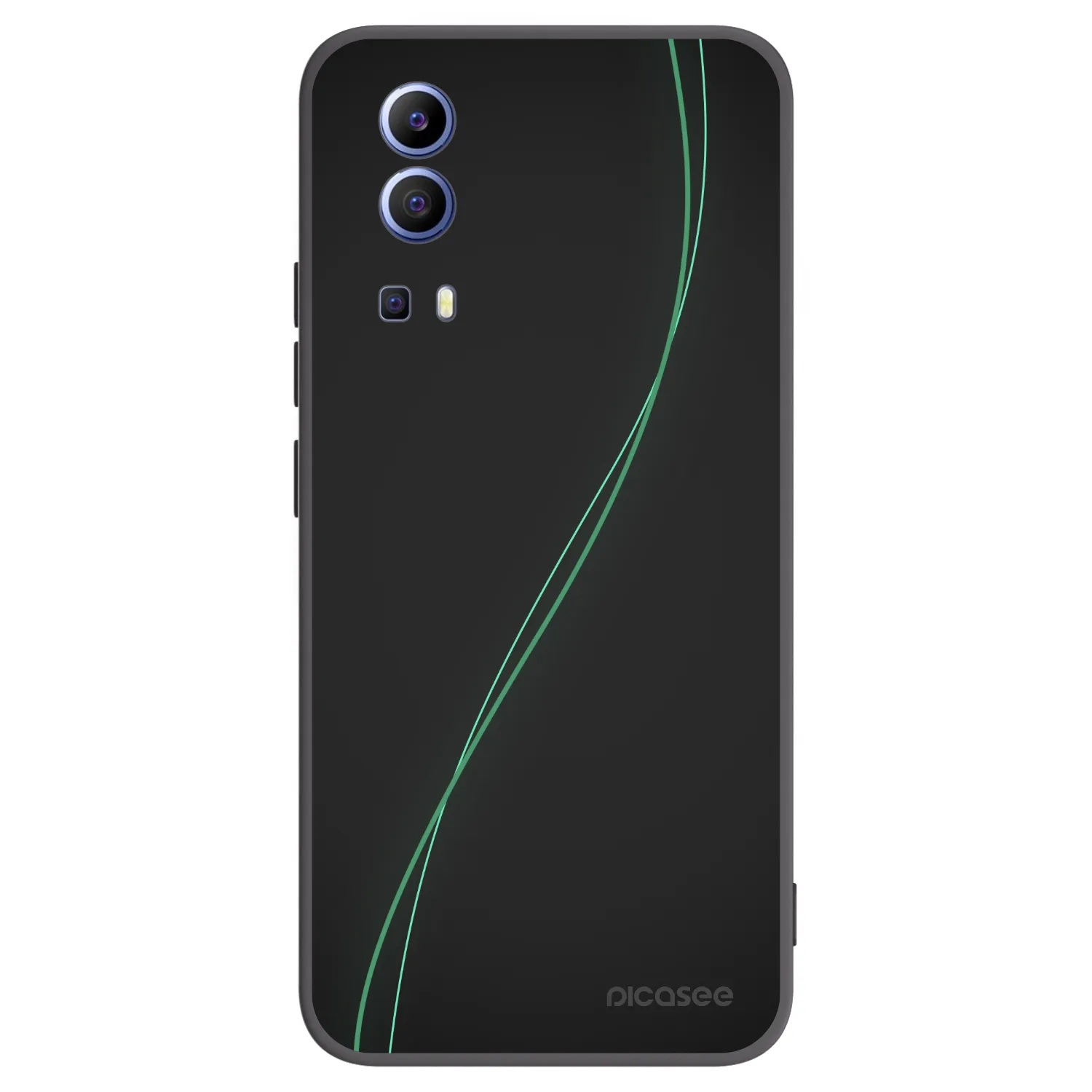 Picasee silikónový čierny obal pre Vivo Y52 5G - Be Different