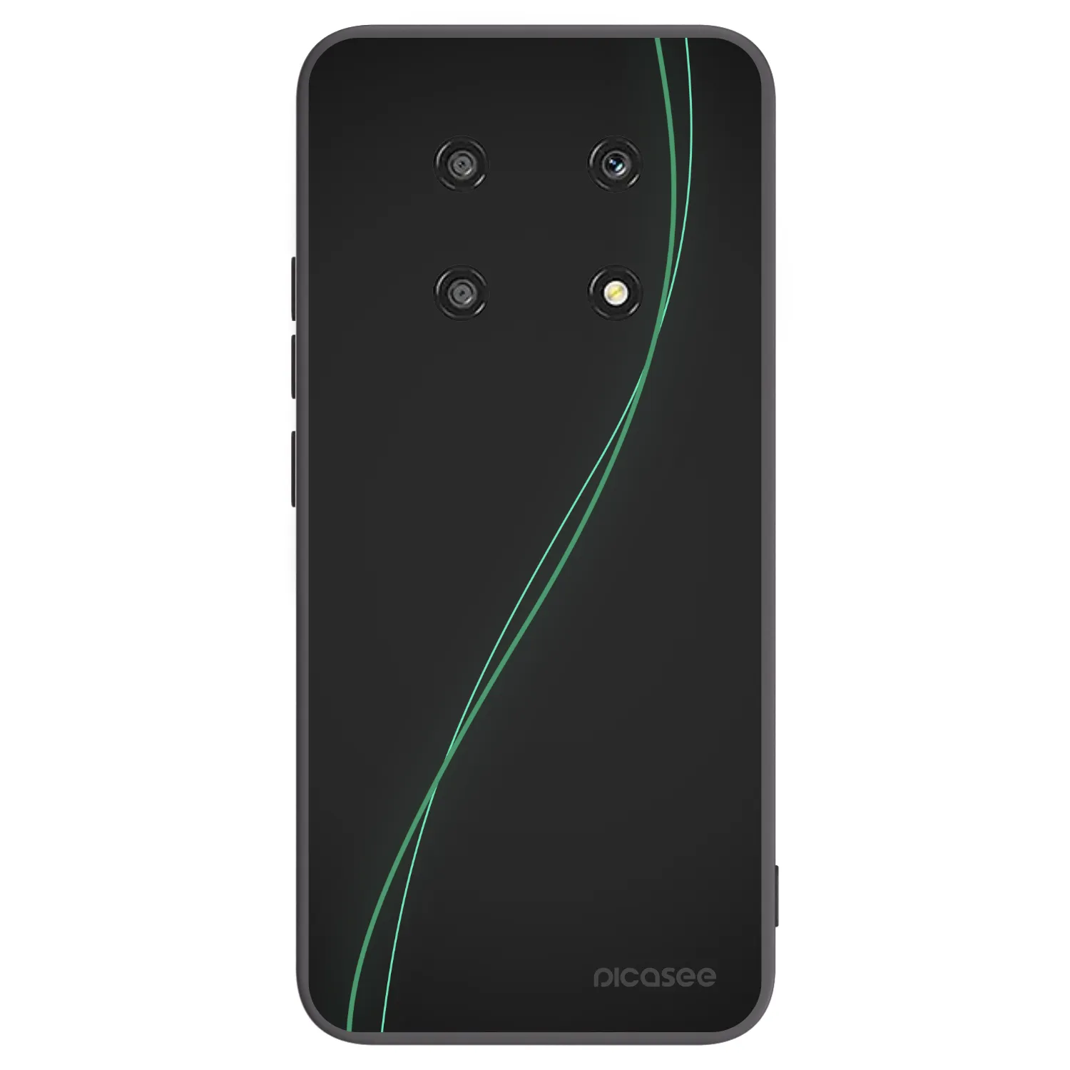Picasee silikónový čierny obal pre Honor Magic4 Lite 5G - Be Different