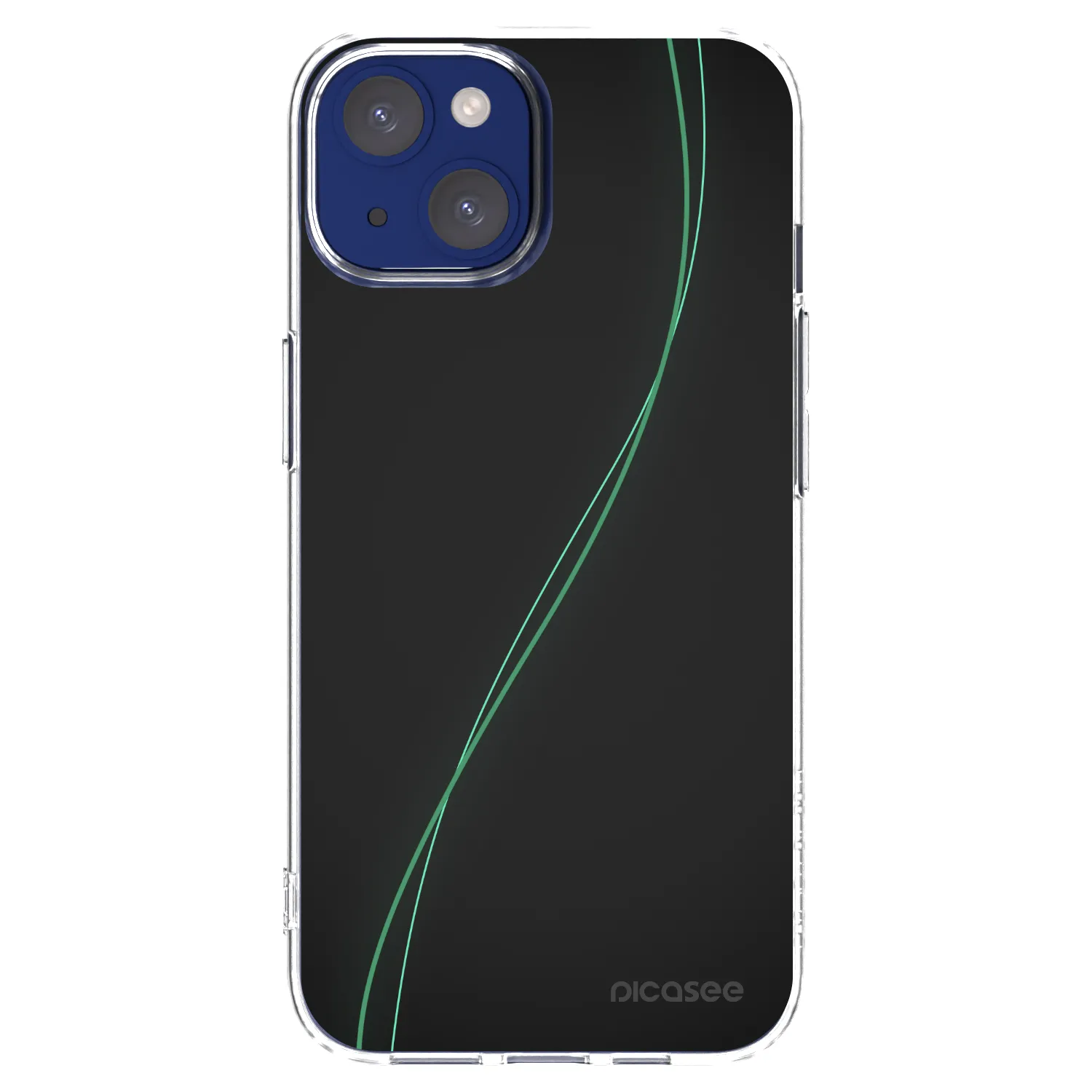Silikónový prehľadný obal pre Apple iPhone 14 - Be Different