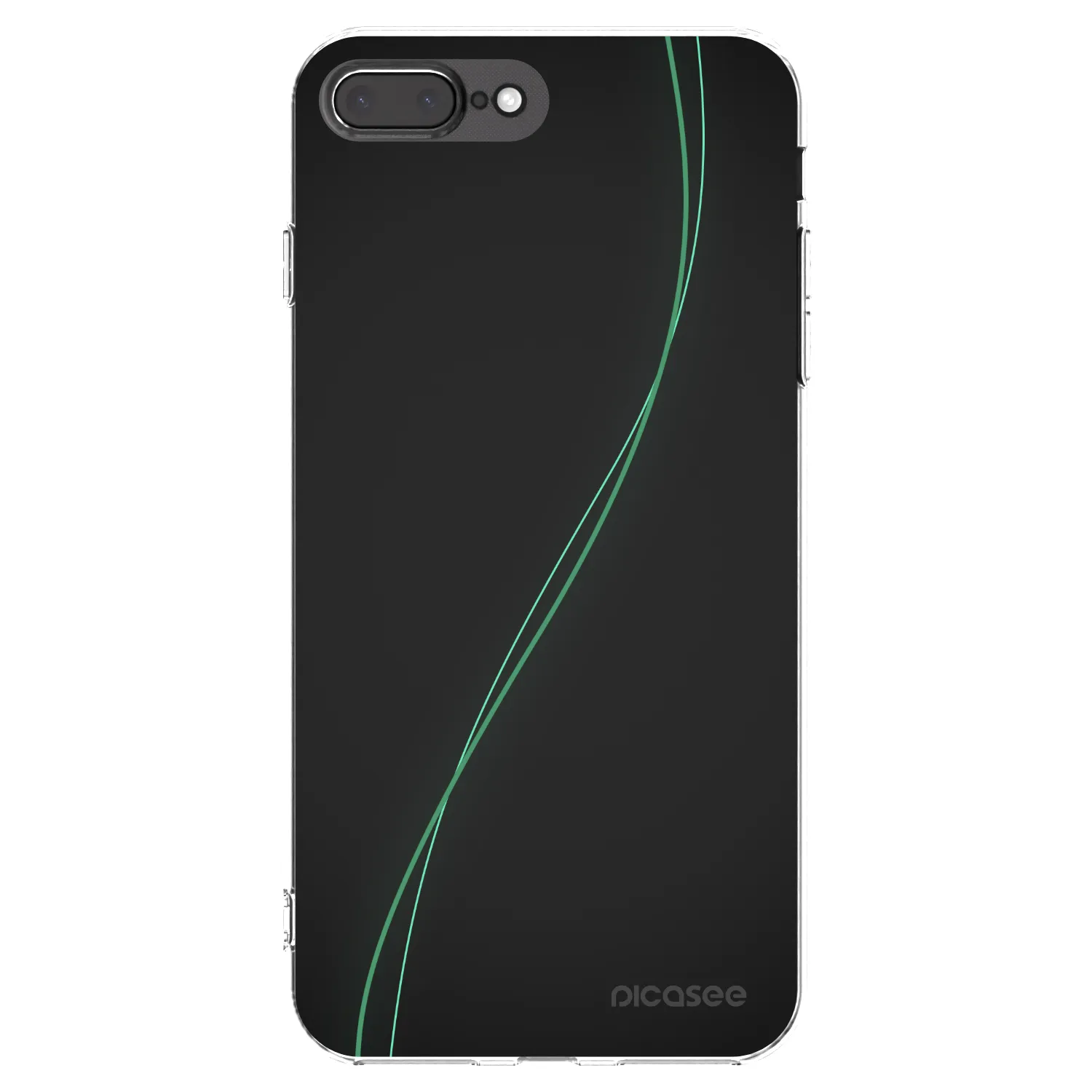 Silikónový prehľadný obal pre Apple iPhone 8 Plus - Be Different