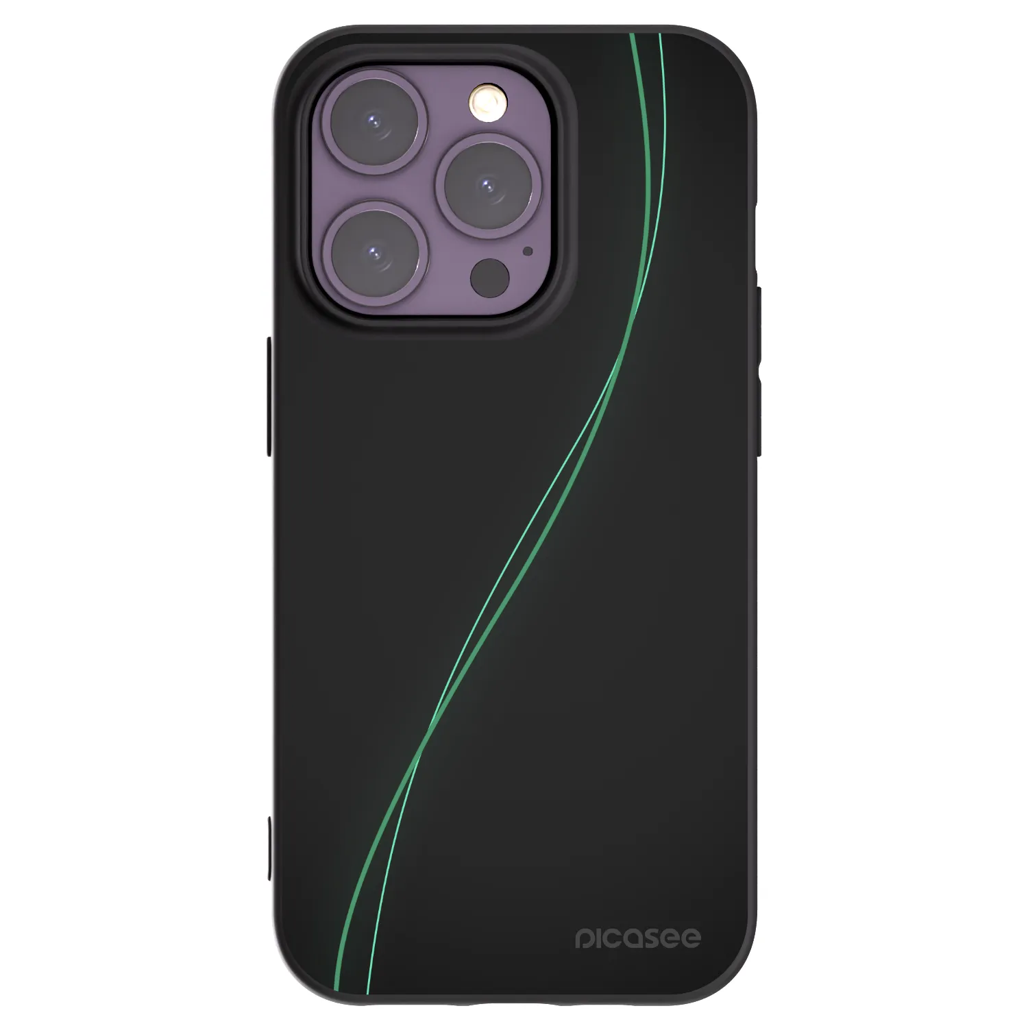 Silikónový čierny obal pre Apple iPhone 14 Pro - Be Different